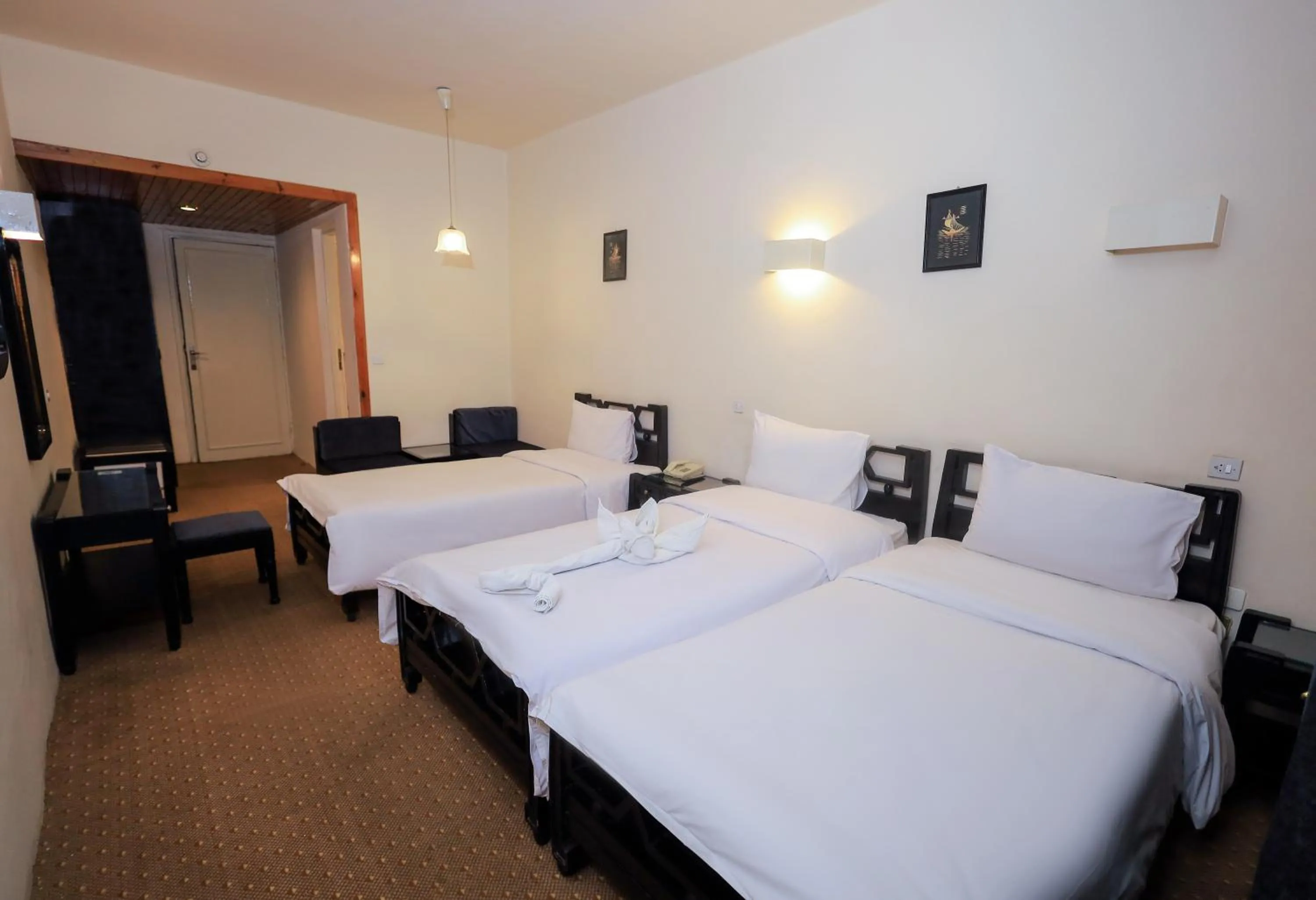 Bed in Cleopatra Hotel