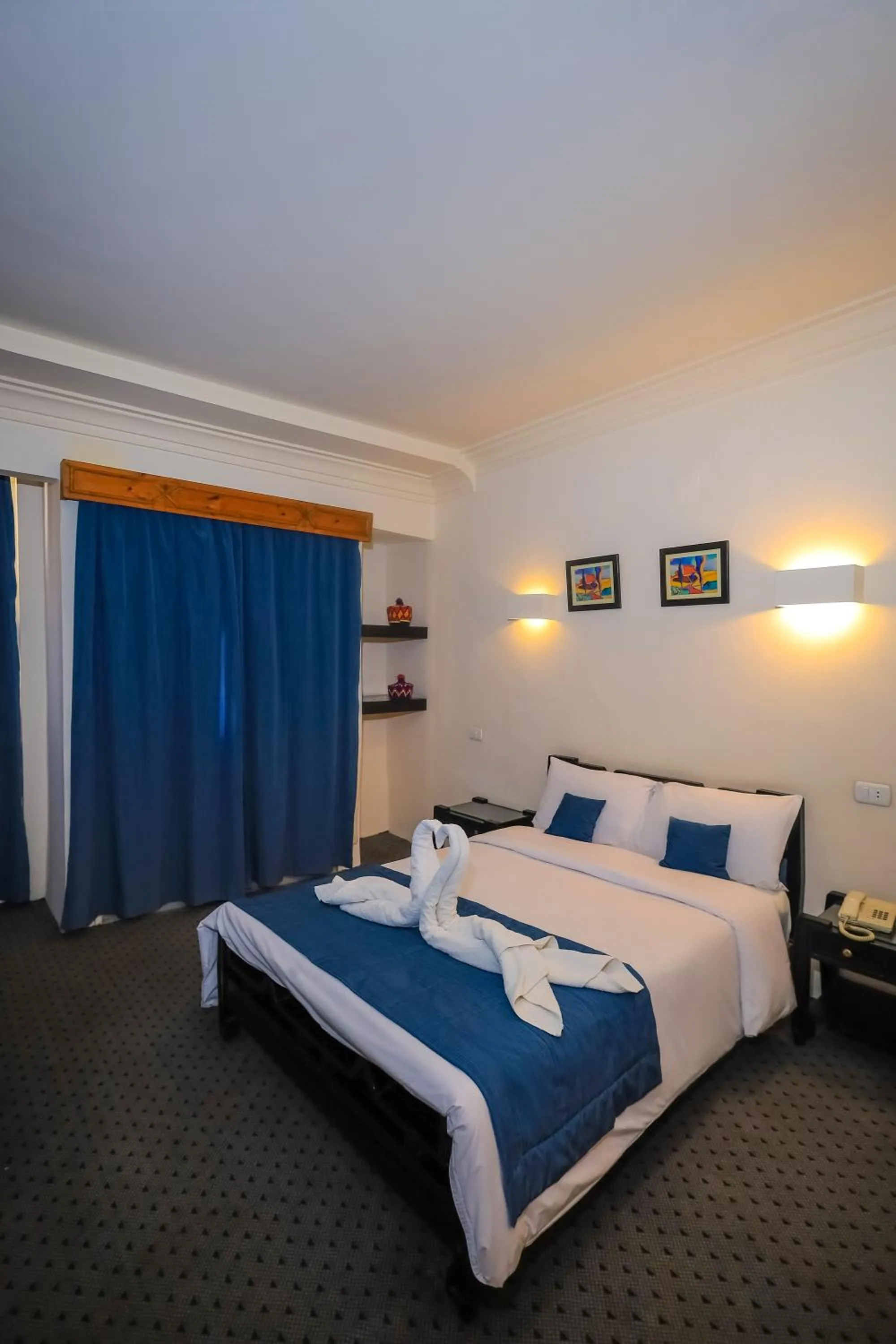 Bed in Cleopatra Hotel