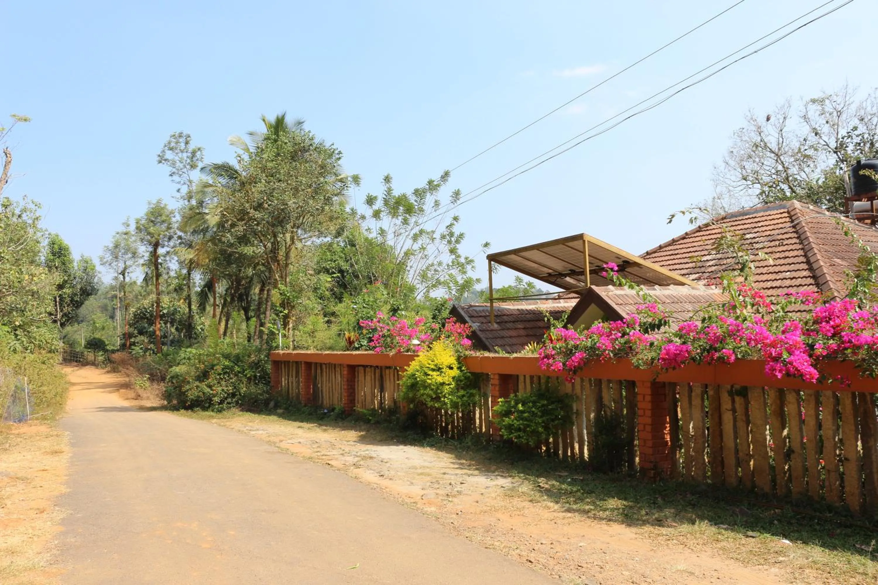 Street view in Planet Green Plantation Resorts, Wayanad, Kerala