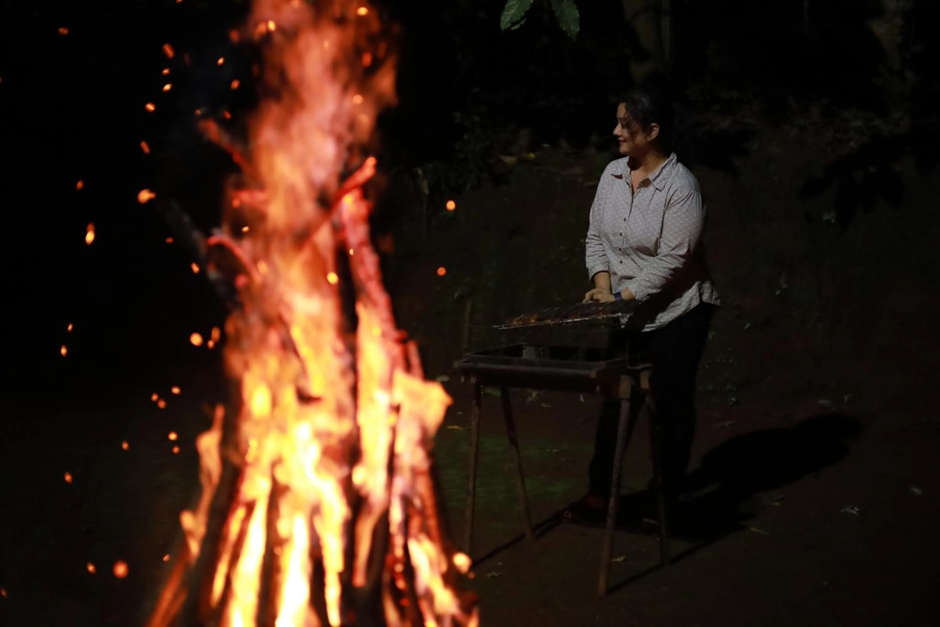 Dinner in Planet Green Plantation Resorts, Wayanad, Kerala