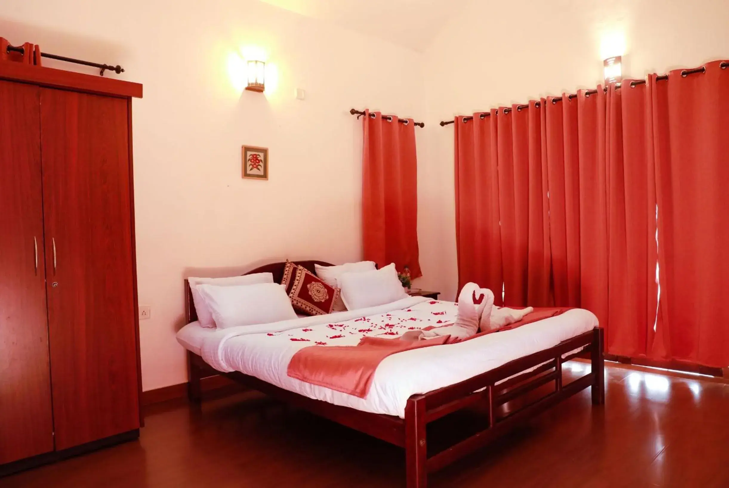 Deluxe Double Room with Fan in Planet Green Plantation Resorts, Wayanad, Kerala Deluxe Double Room with Fan in Planet Green Plantation Resorts, Wayanad, Kerala