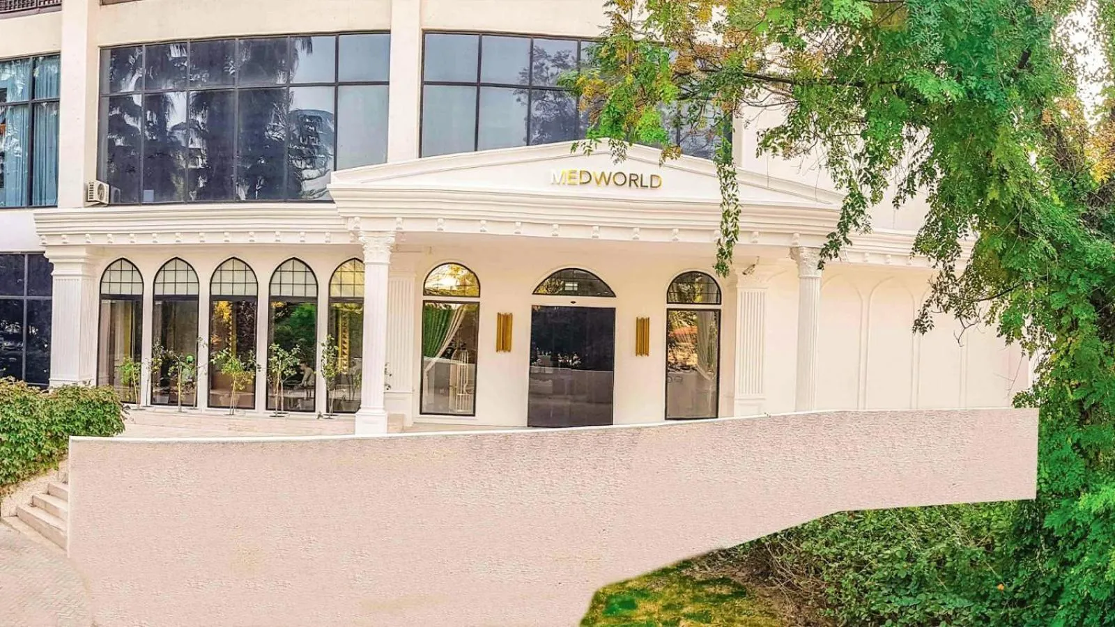 Property building in MEDWORLD Health & Rehabilitation Center Rixos Antalya