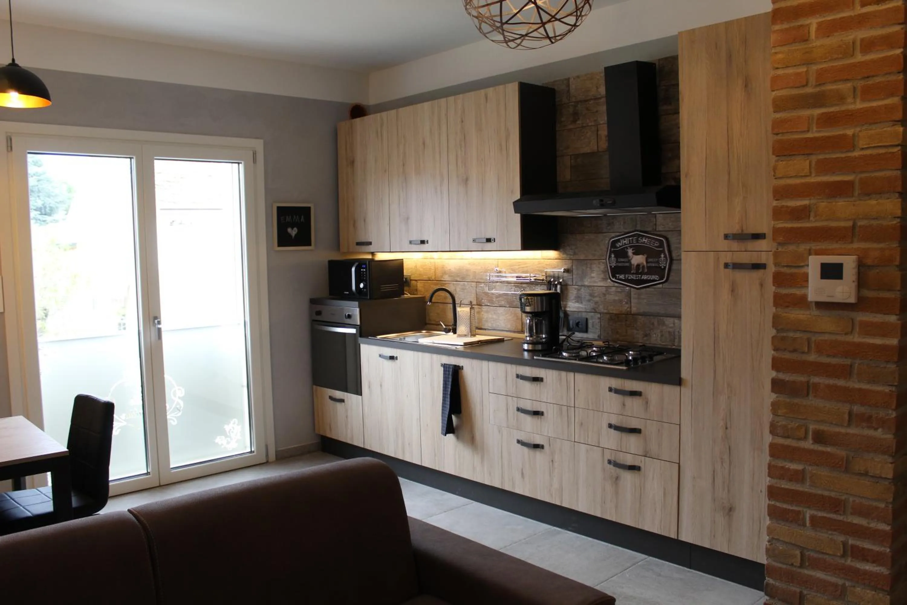 Kitchen or kitchenette in Villa Martina