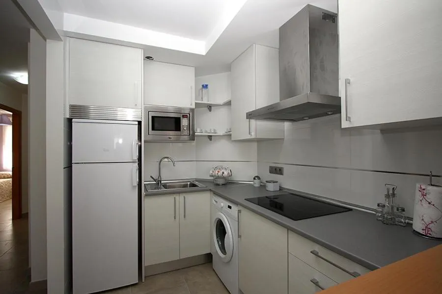 Kitchen or kitchenette in Apartamentos La Botica de Nerja