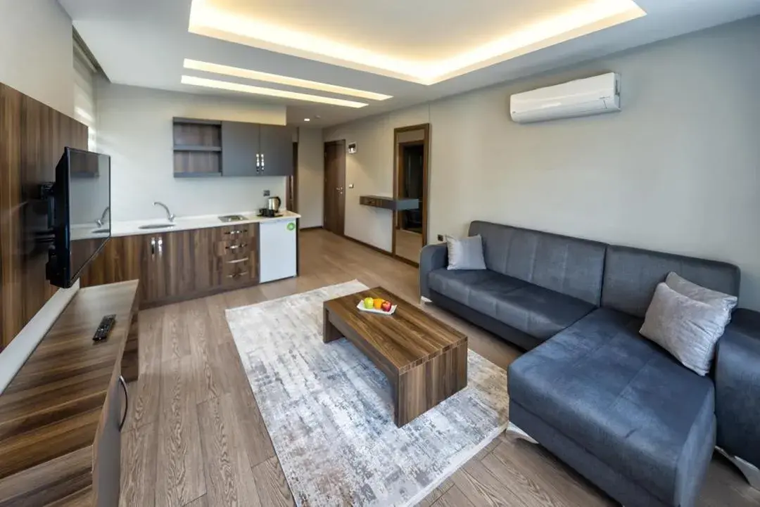 Deluxe with Balcony and Sea View in Ferah Suites Deluxe with Balcony and Sea View in Ferah Suites