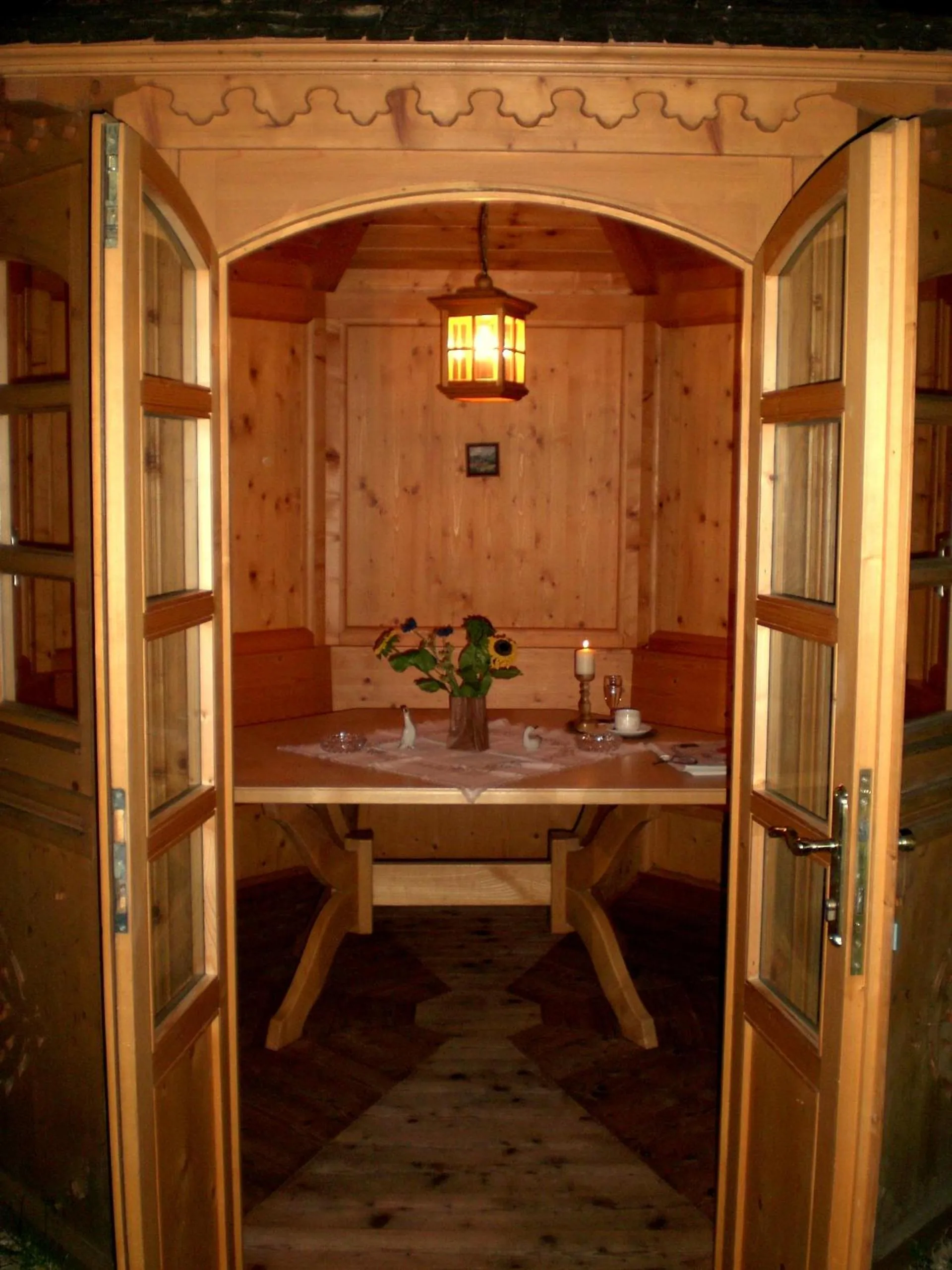 Decorative detail in Hotel Garni Obermair