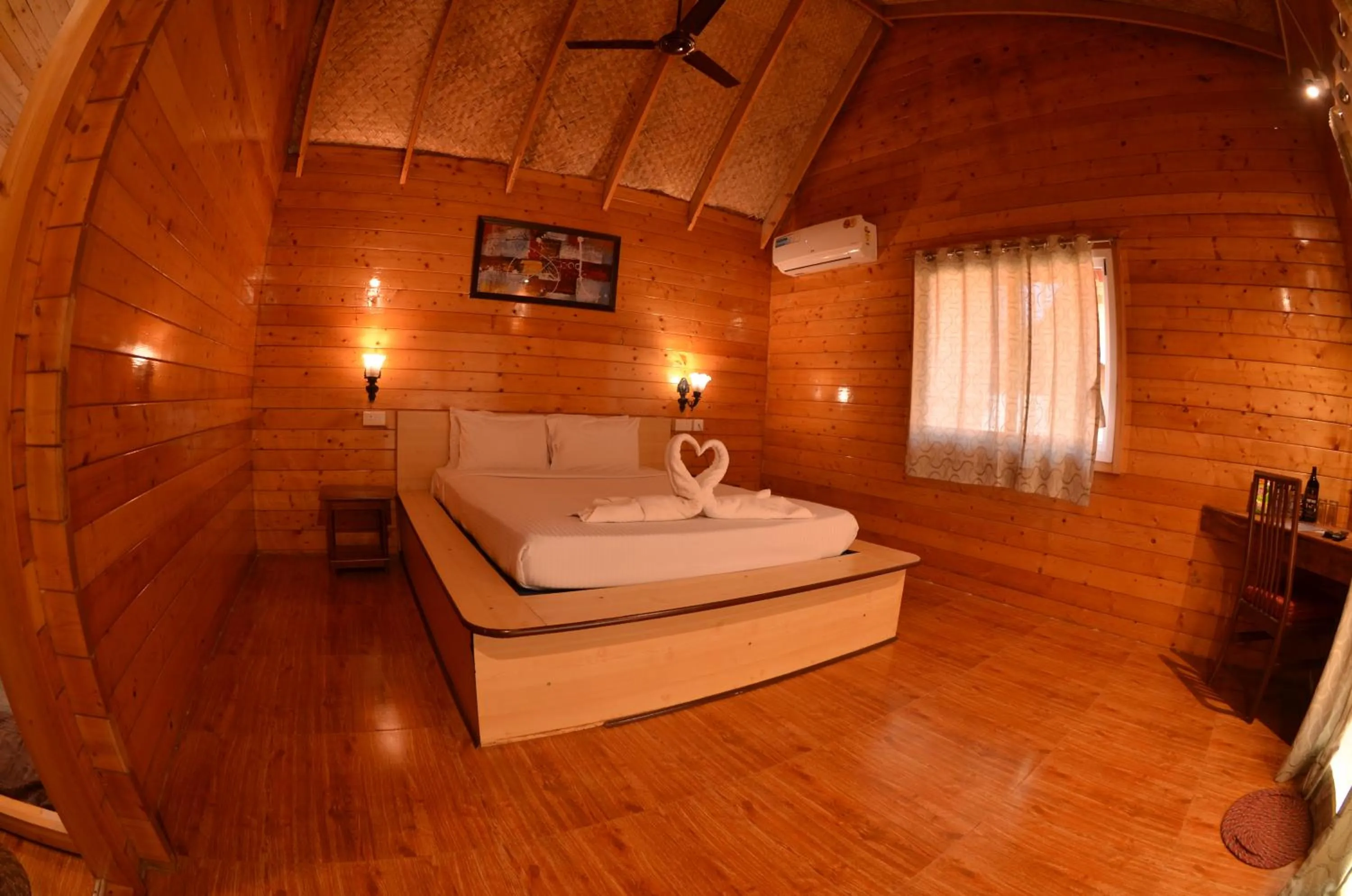 Bed in Alagoa Resort