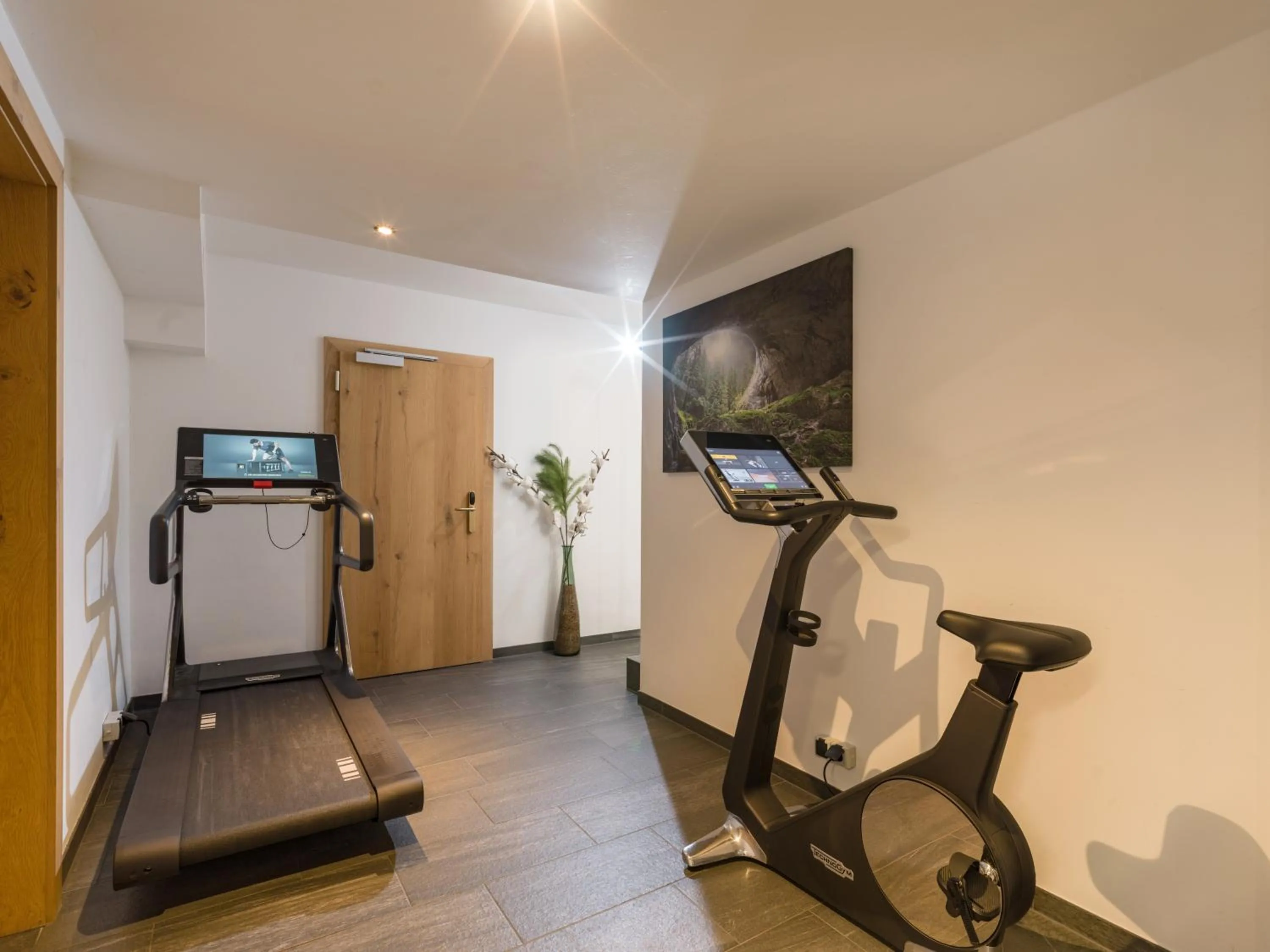 Fitness centre/facilities in S'Dörfl Chalets