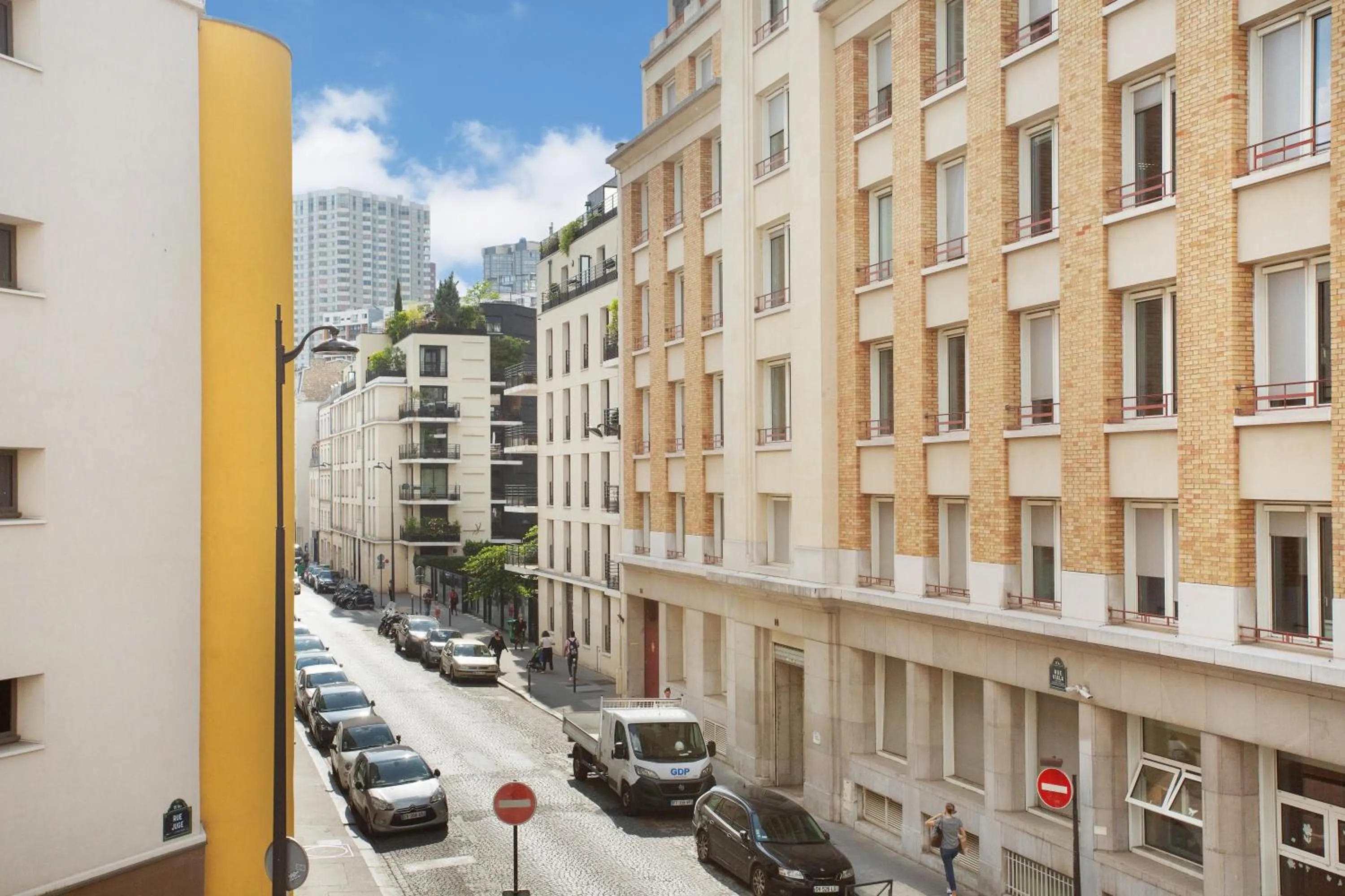 City view in Hotel Eiffel Capitol