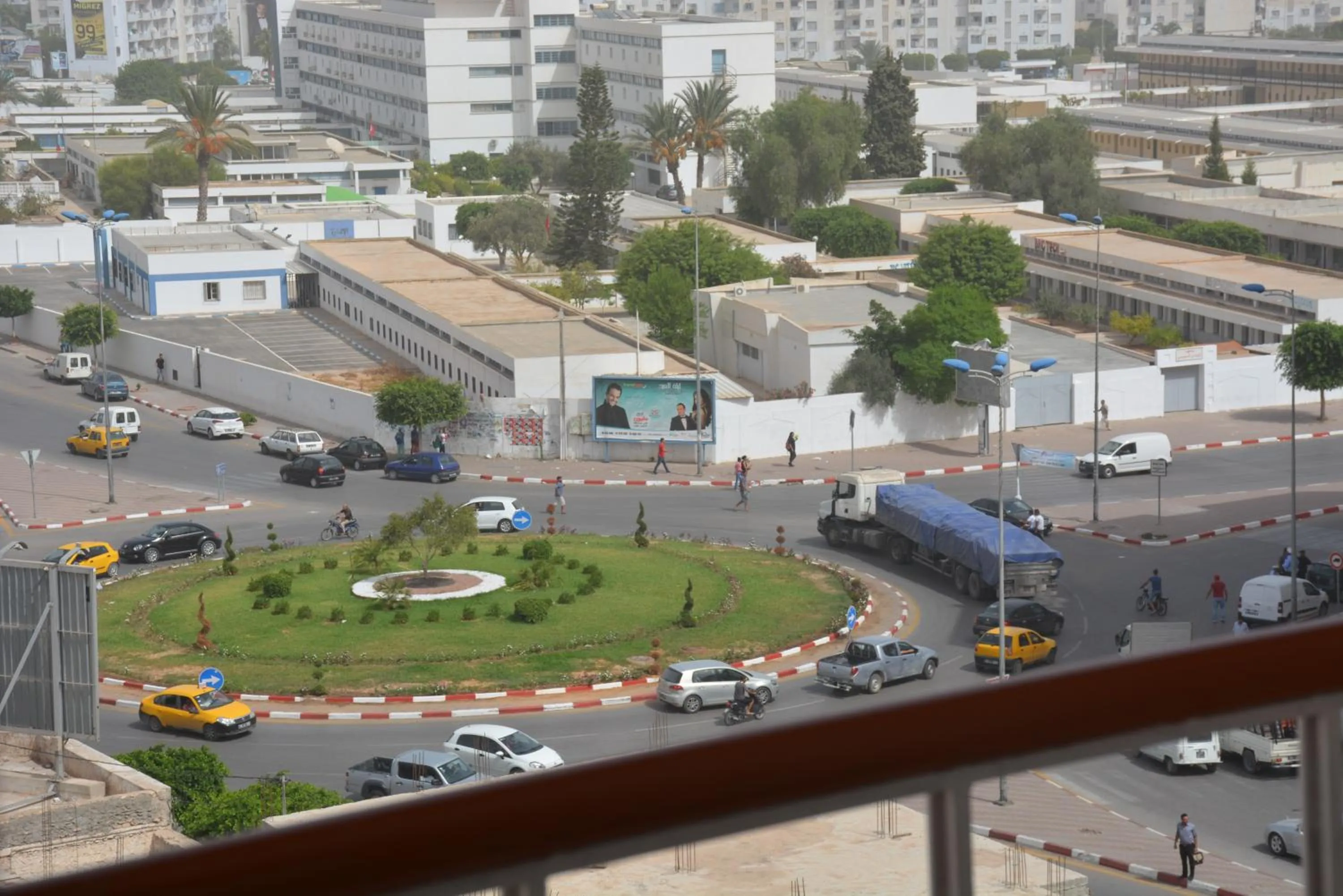 Street view in Pacha hotel