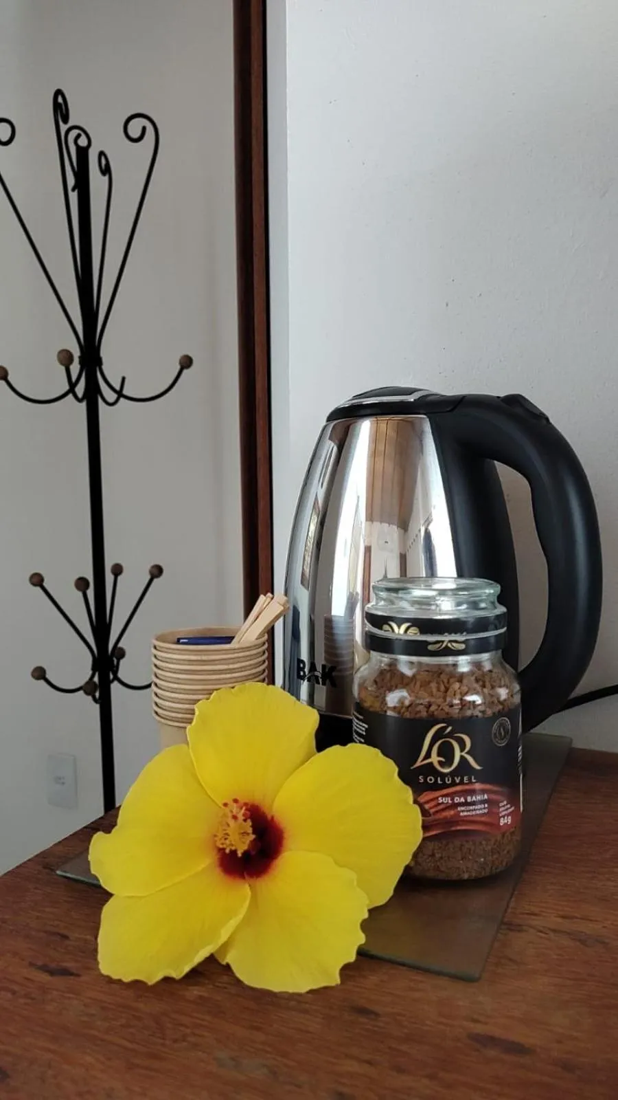 Coffee/tea facilities in 4 Elementos Guest House