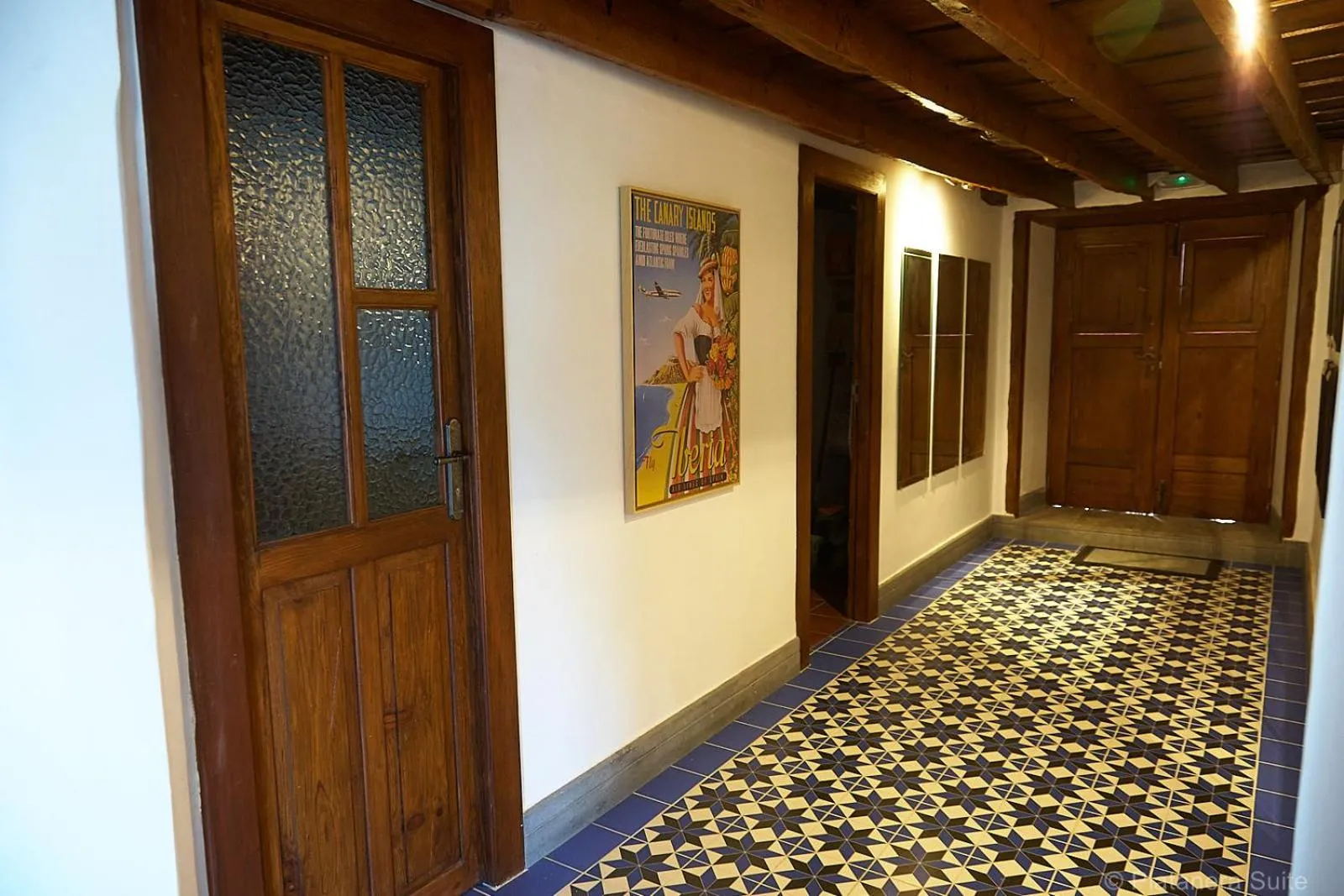 Living room in Platanera Suites