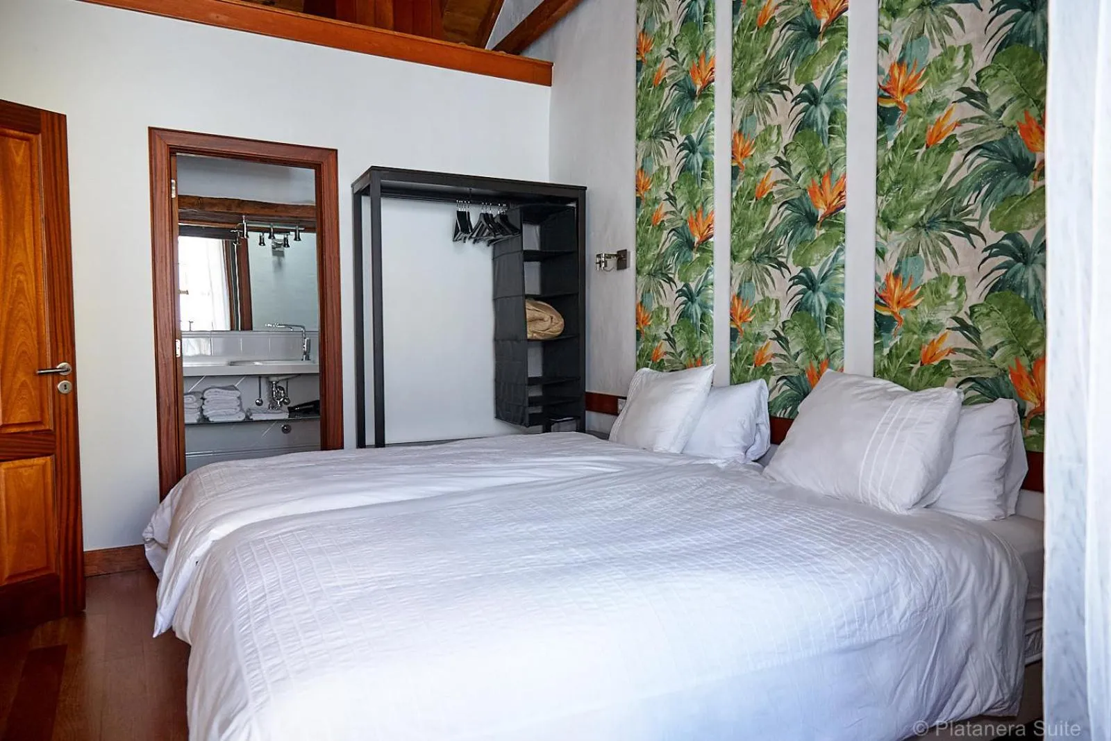 Bed in Platanera Suites