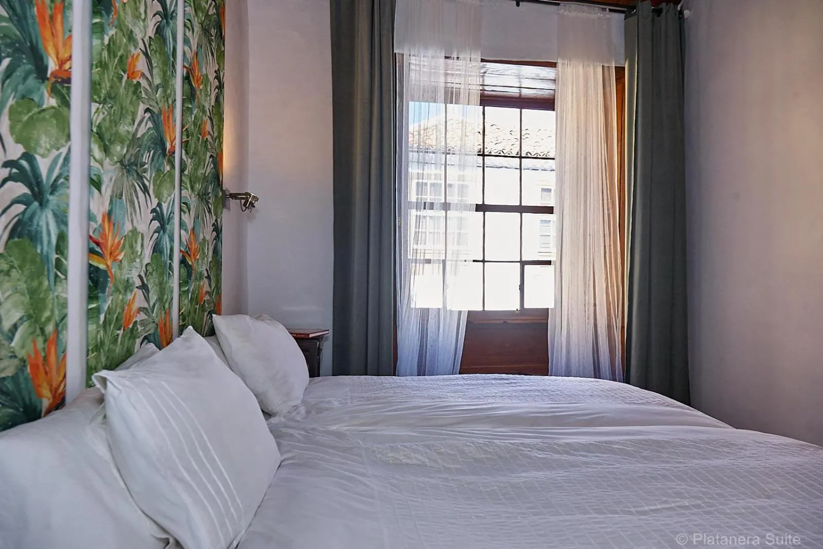 Bed in Platanera Suites
