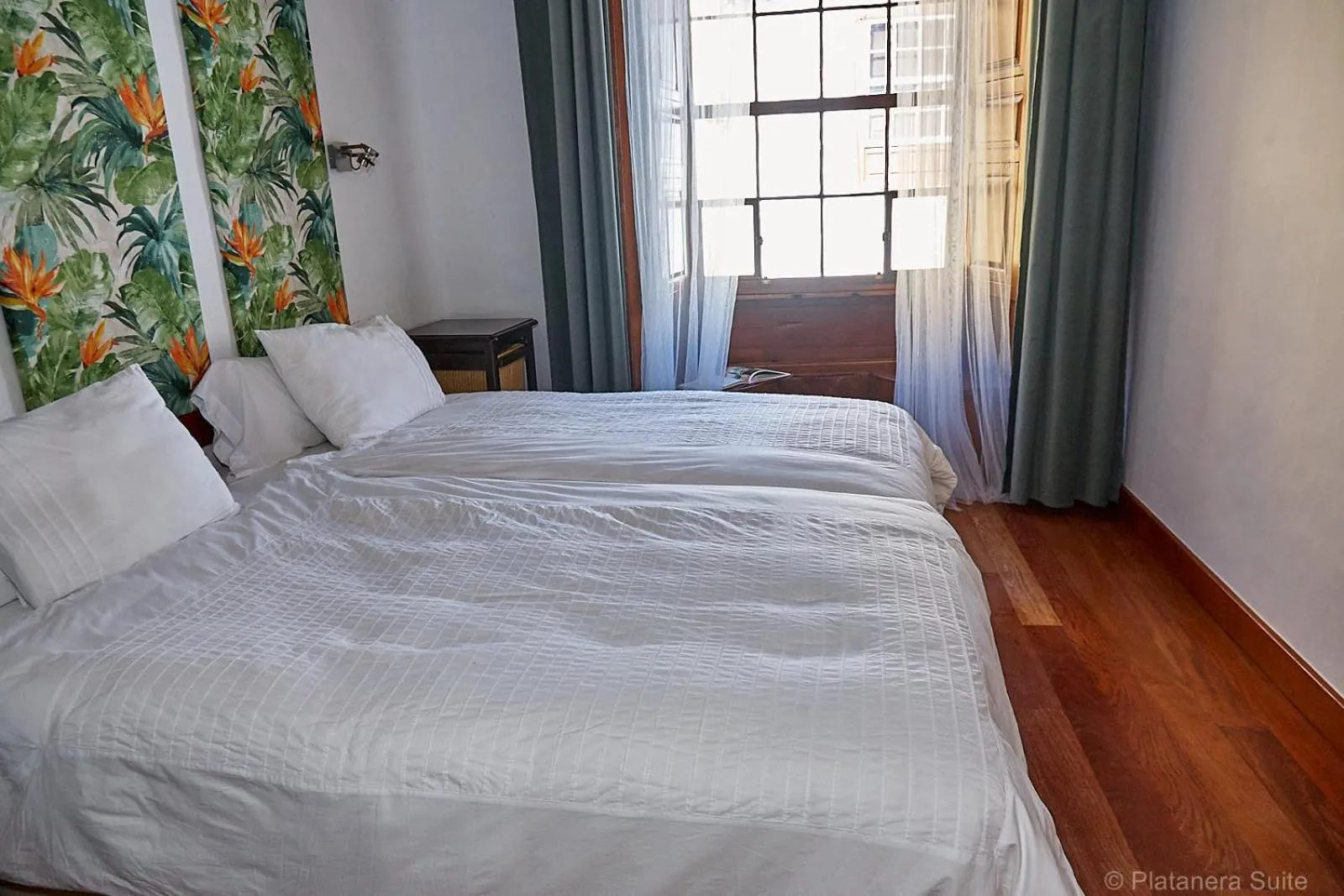 Bed in Platanera Suites