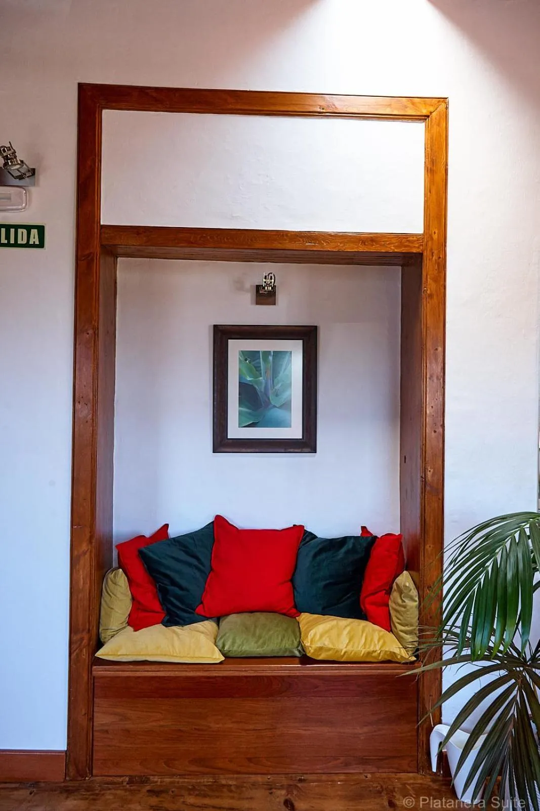 Living room in Platanera Suites