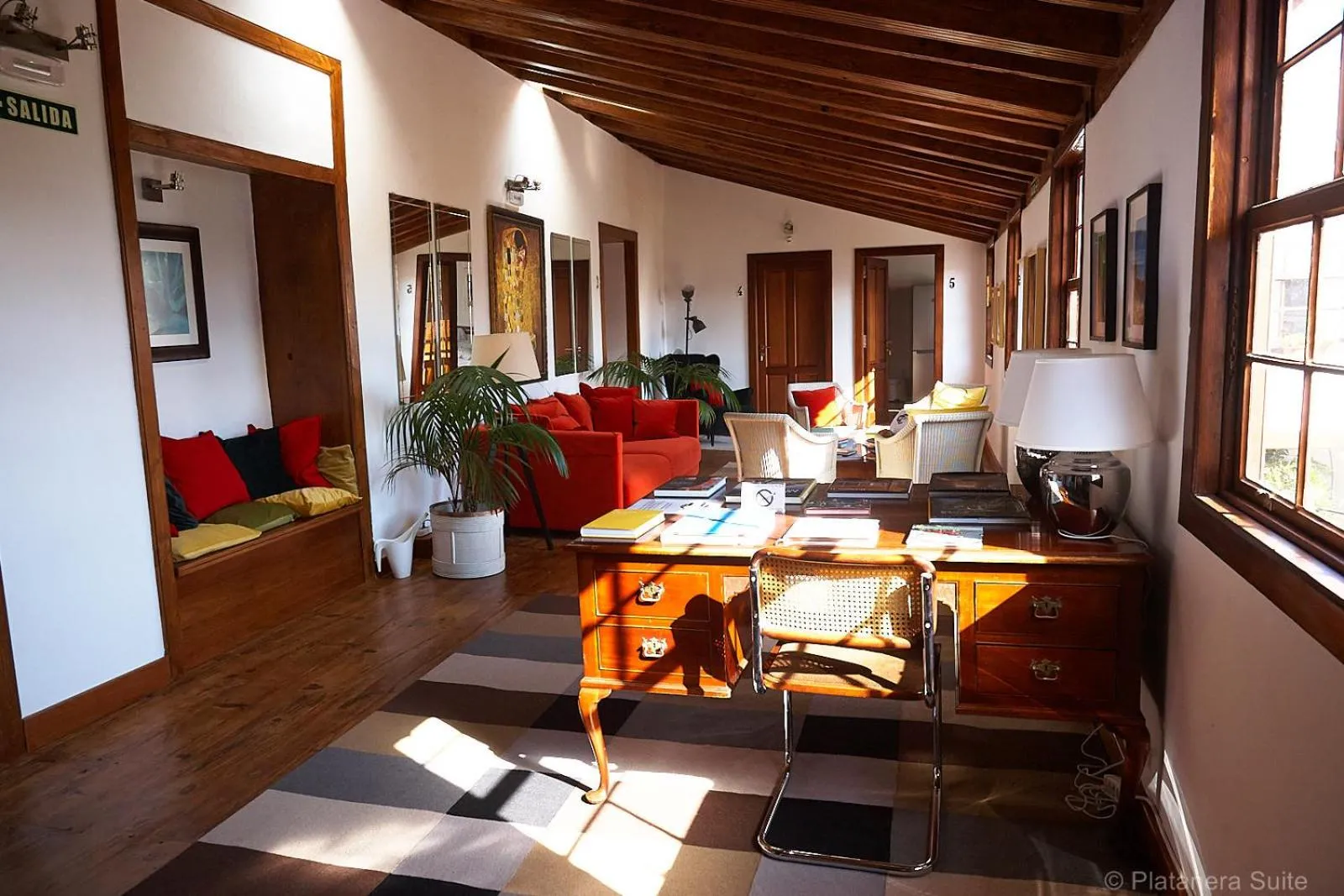 Living room in Platanera Suites