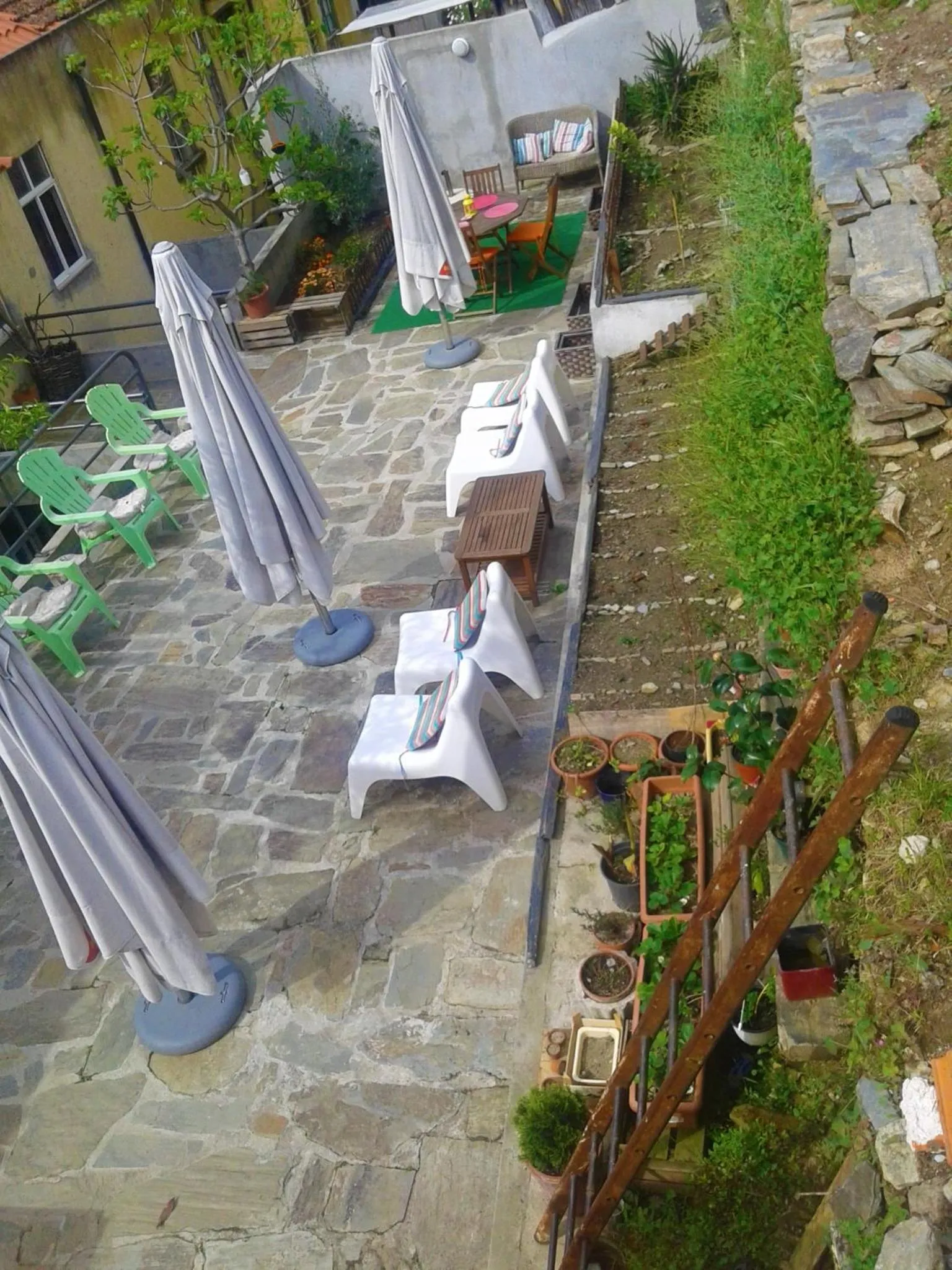 Bird's eye view in Casas Botelho Elias