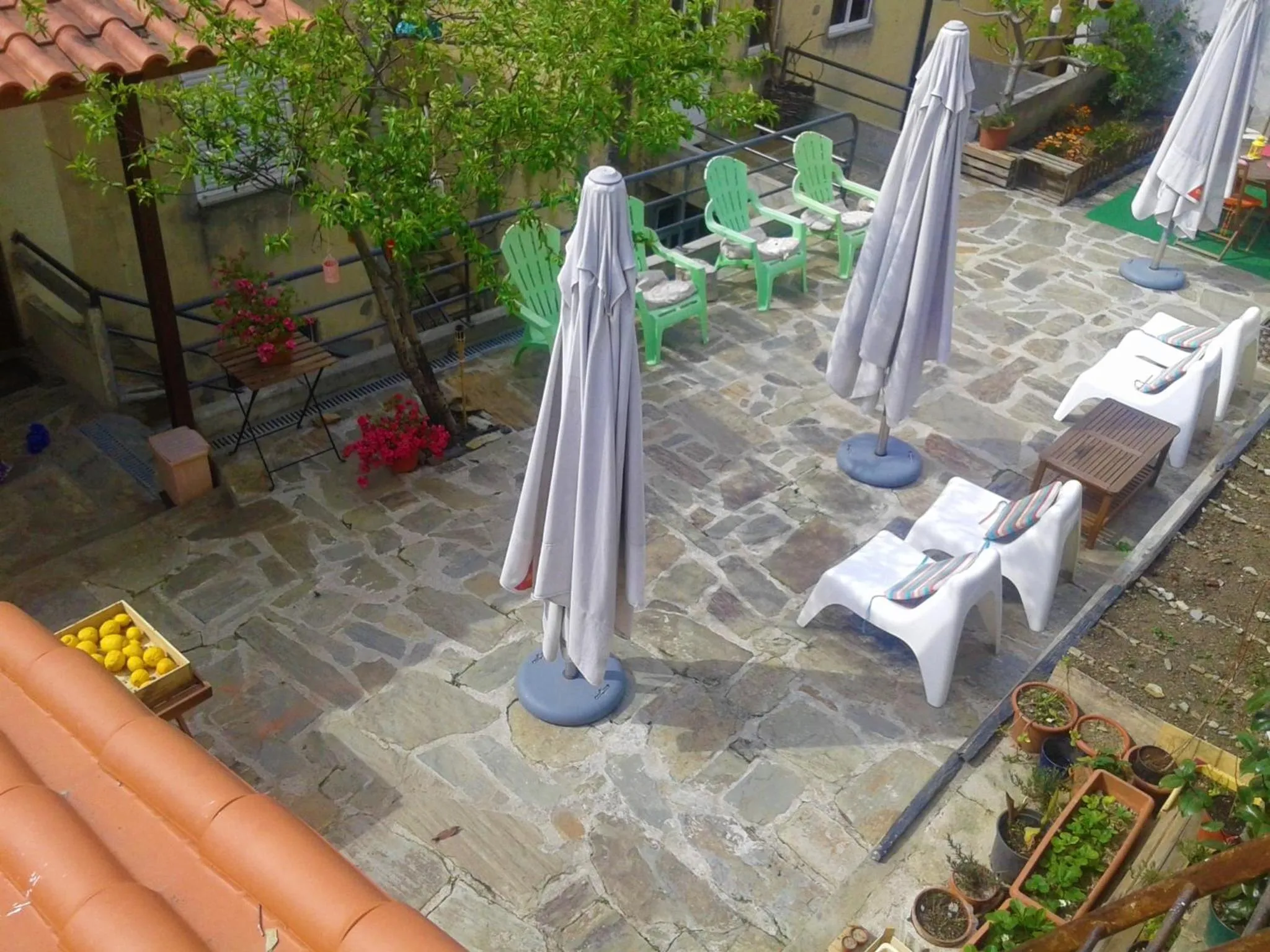 Bird's eye view in Casas Botelho Elias