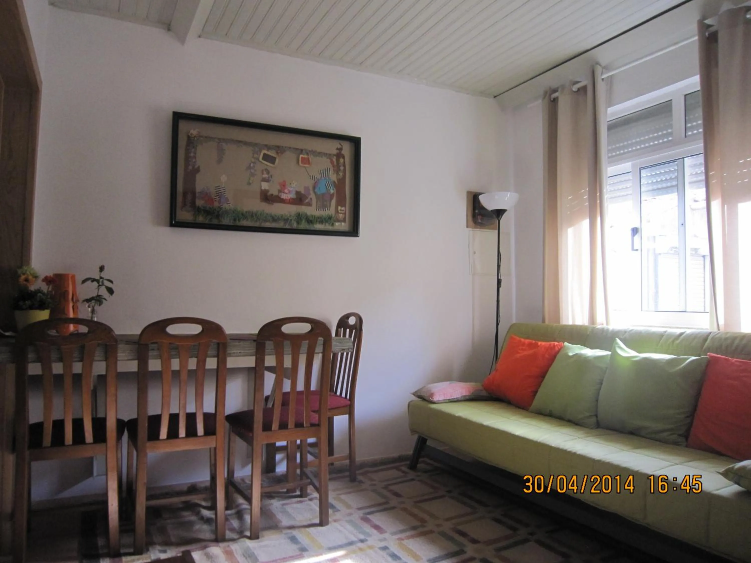 Seating area in Casas Botelho Elias