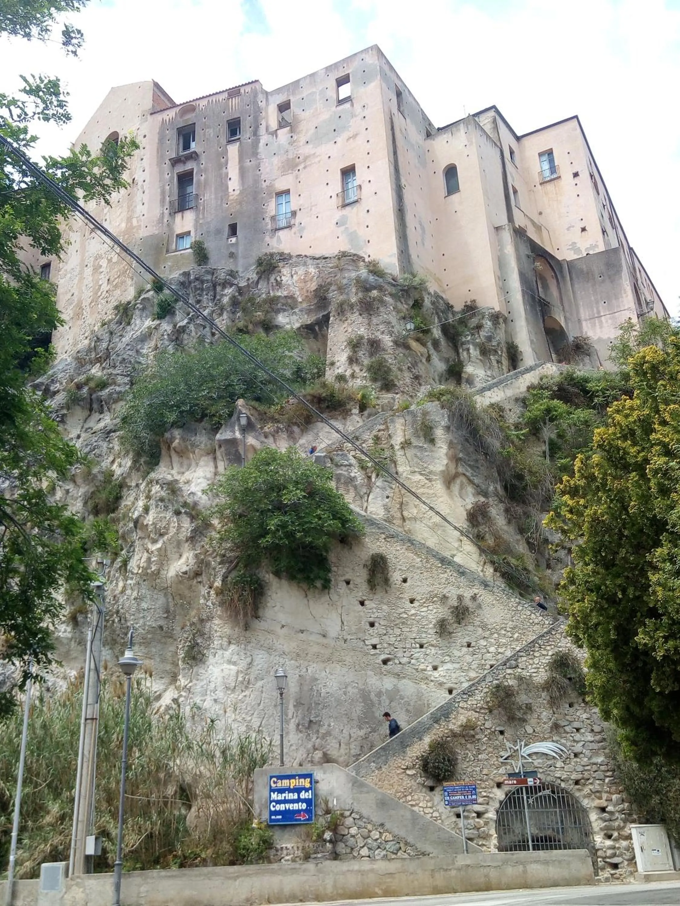 Nearby landmark in Dreams Tropea Mare "Parking Private"