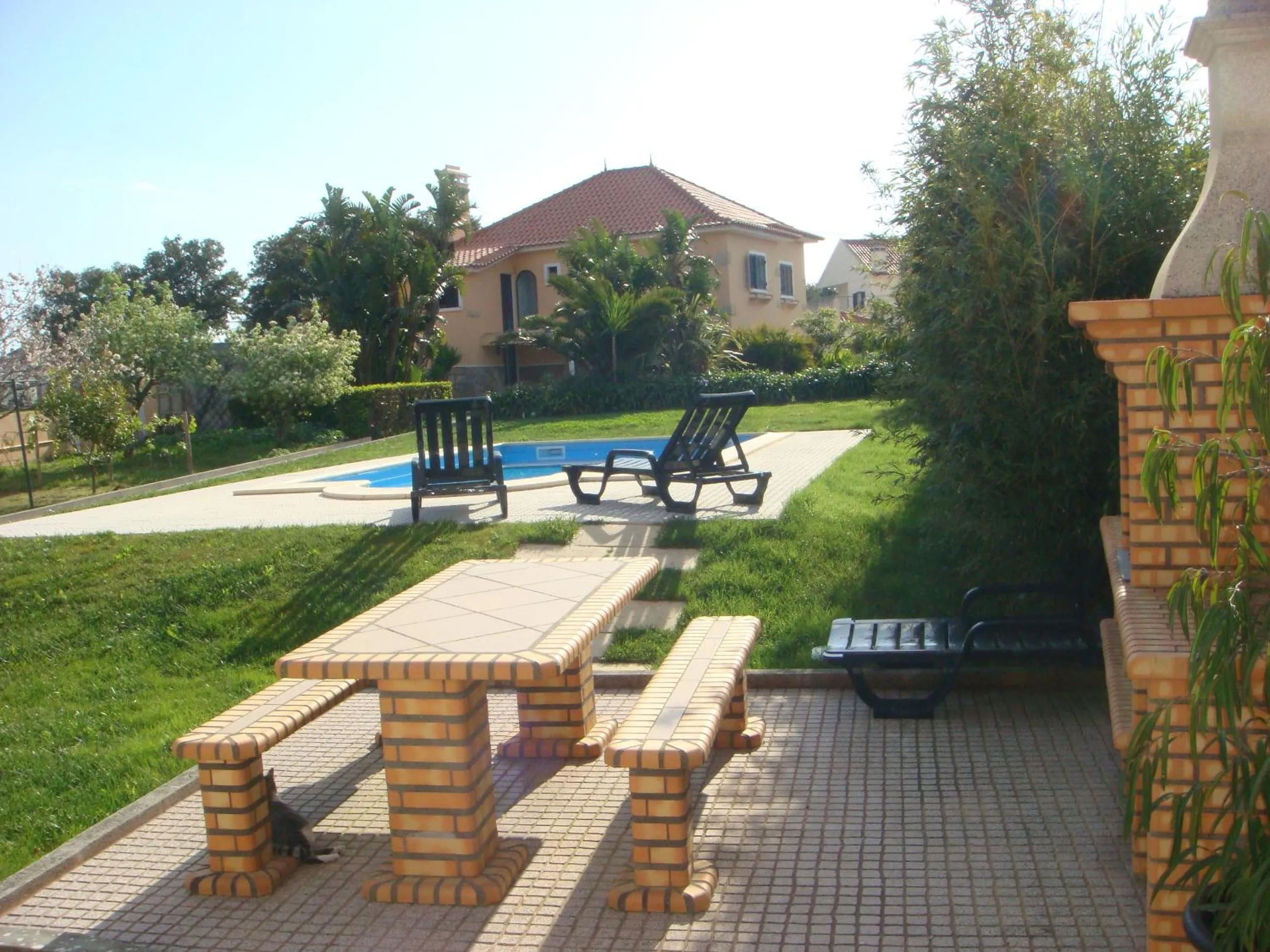 Pool view in Casa De Hospedes Flor Do Jardim