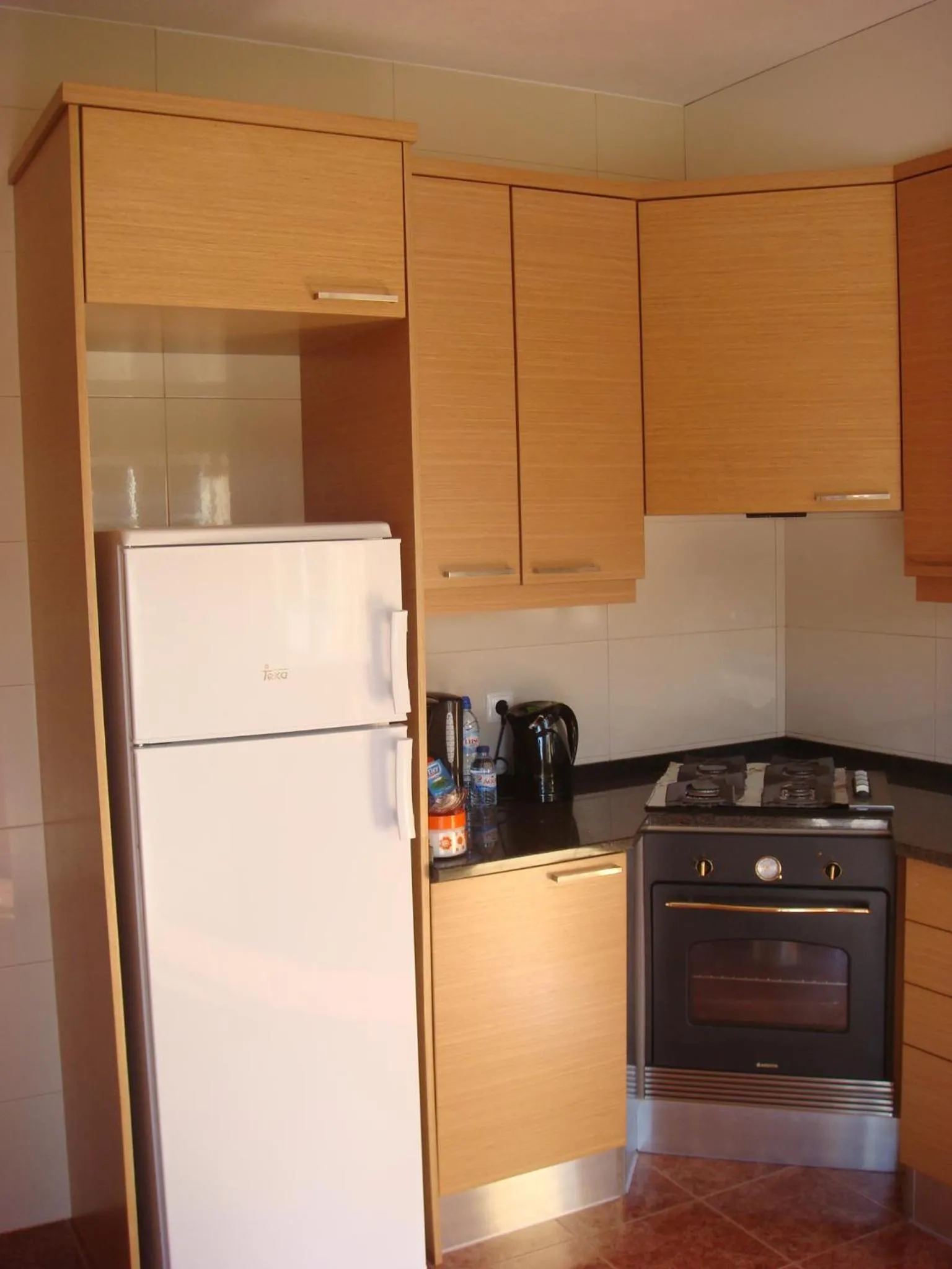 Kitchen or kitchenette in Casa De Hospedes Flor Do Jardim
