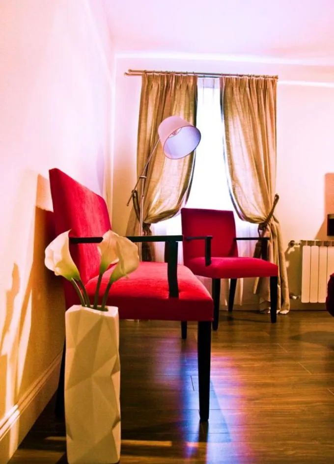 Seating area in Hotel Comercio