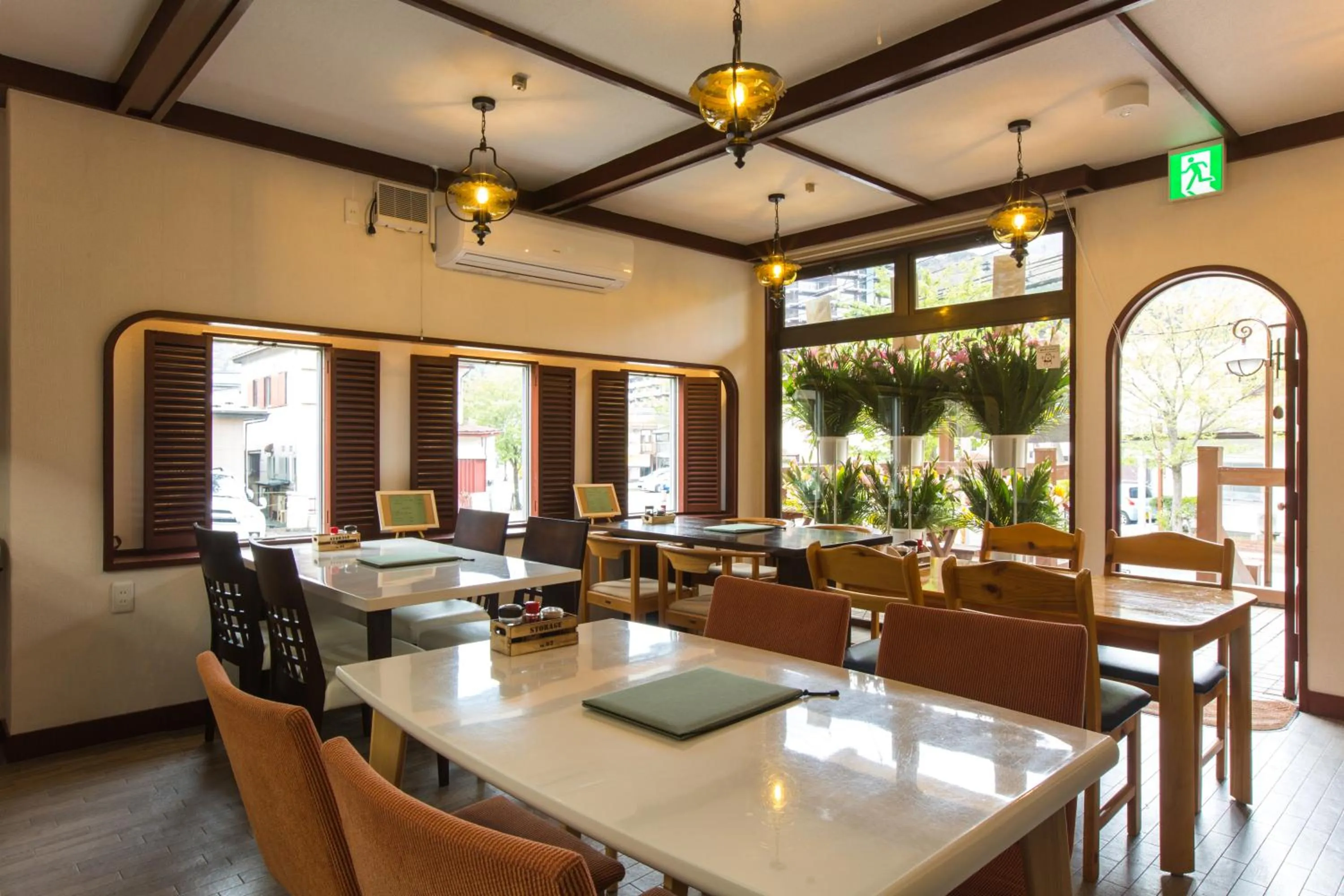 Restaurant/places to eat in Kinugawa Pension Bamboo