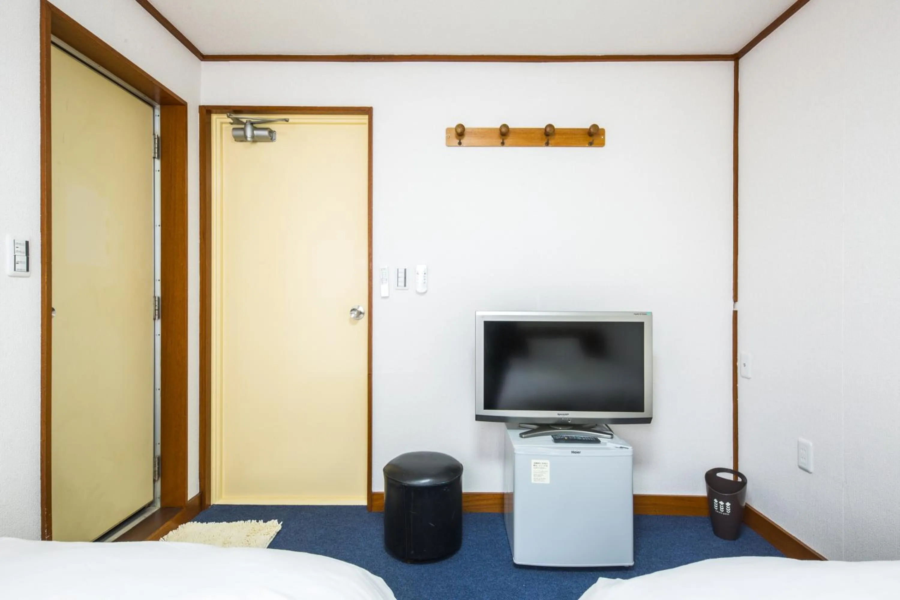 Bed in Kinugawa Pension Bamboo