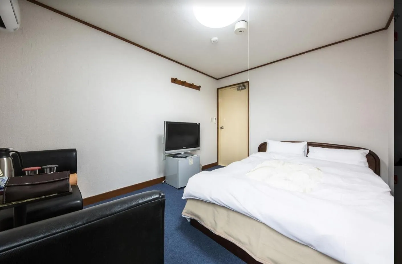 Bed in Kinugawa Pension Bamboo