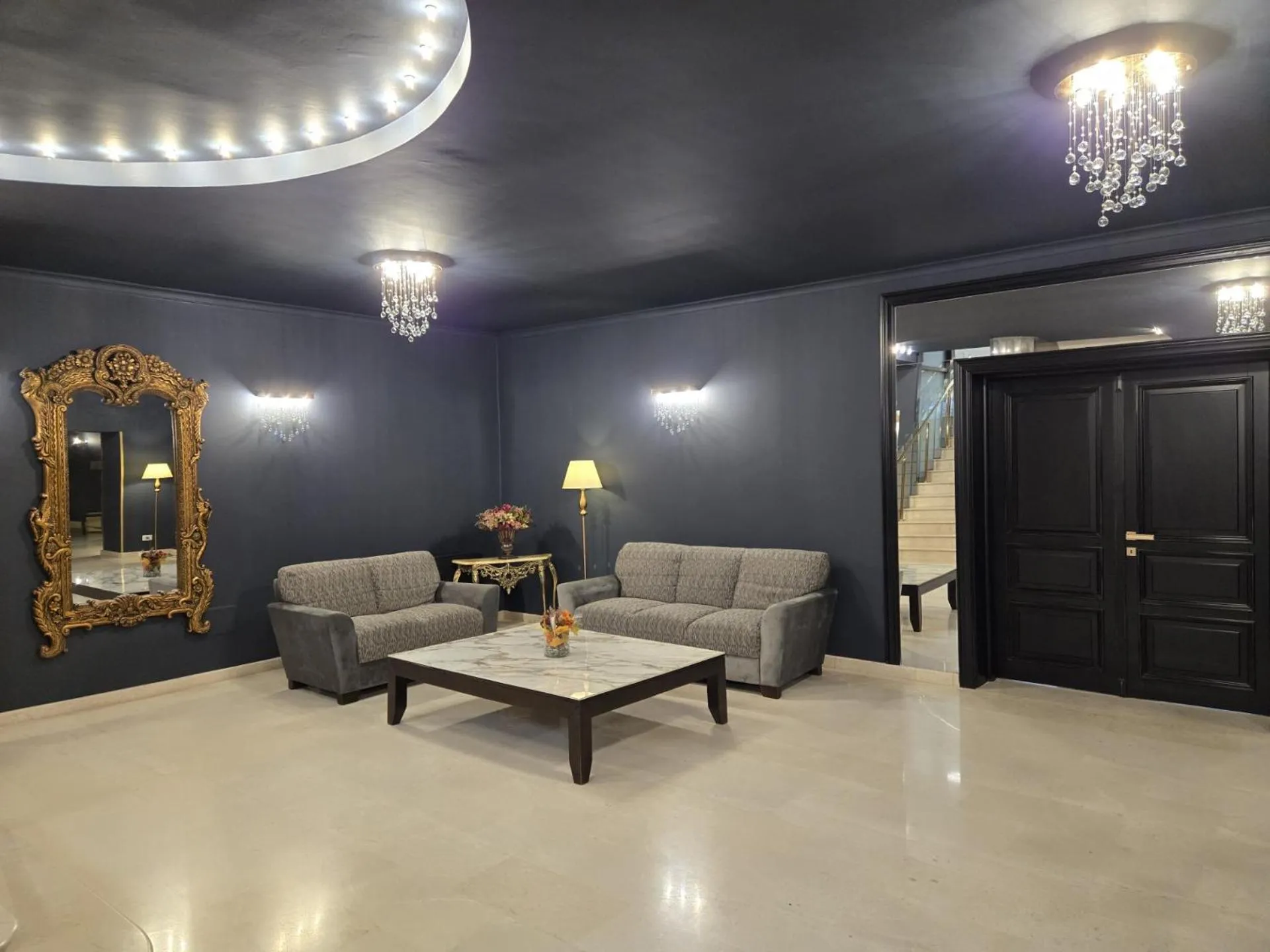 Lobby or reception in Hotel Dumbrava