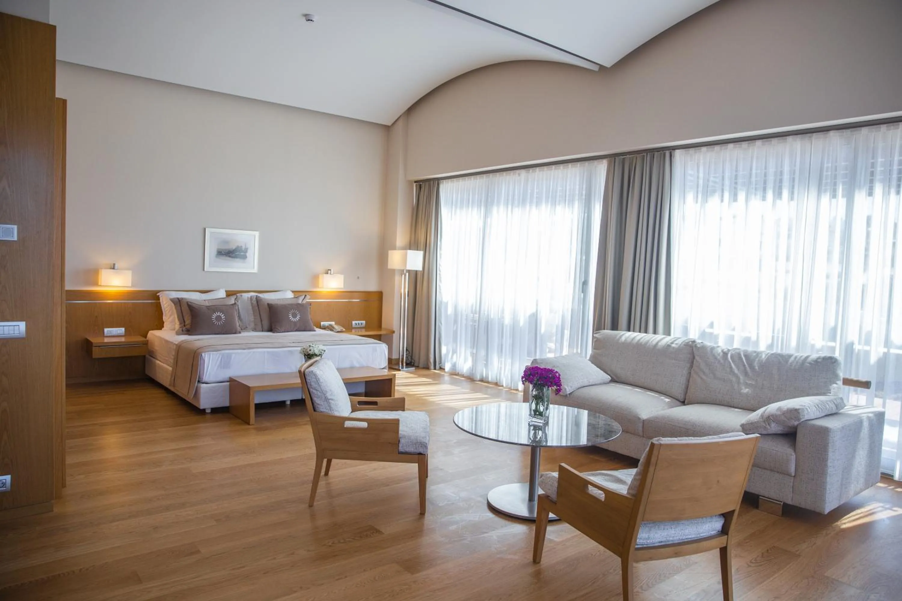 Living room, Bed in ON'LIVE HOTEL