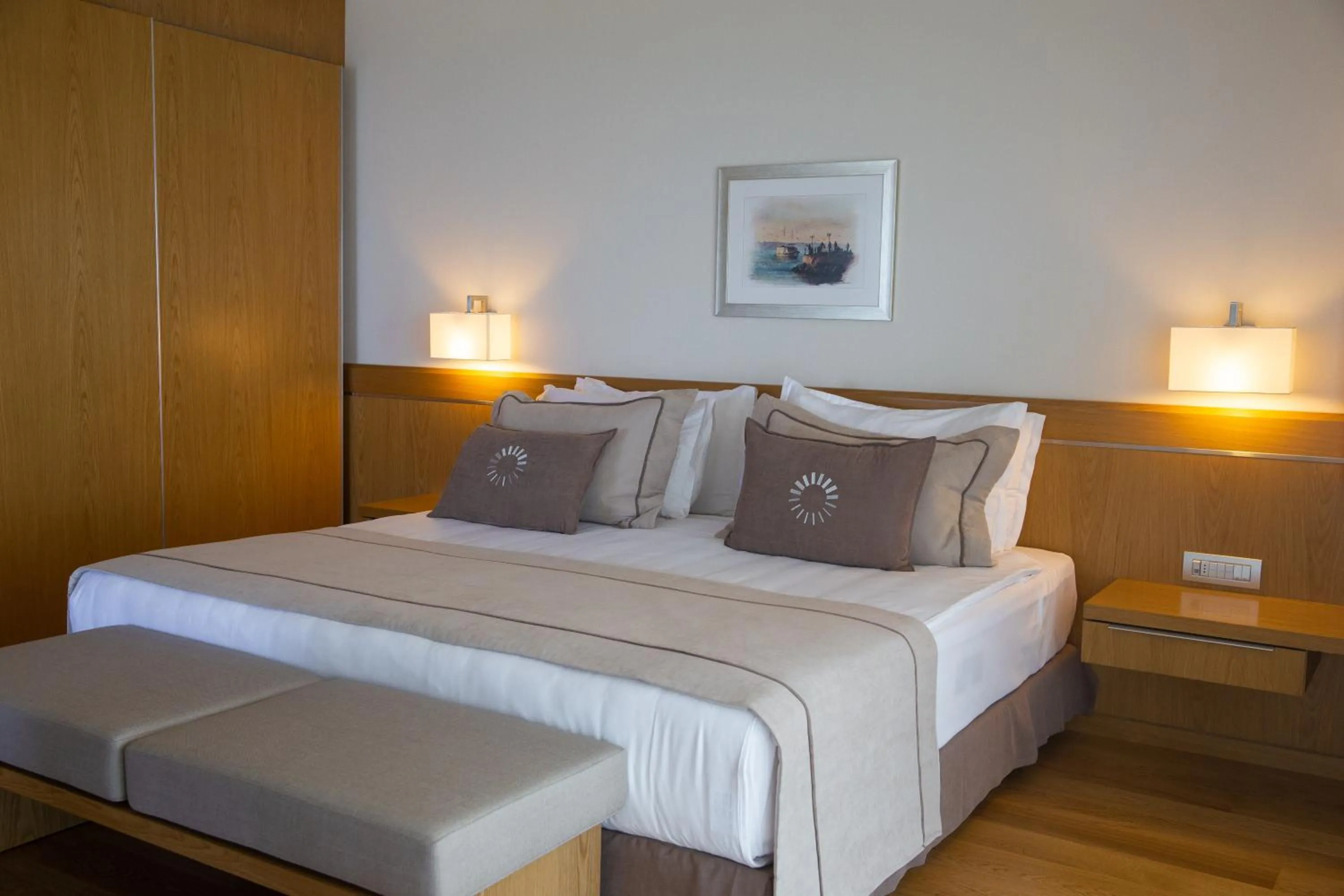 Bed in ON'LIVE HOTEL