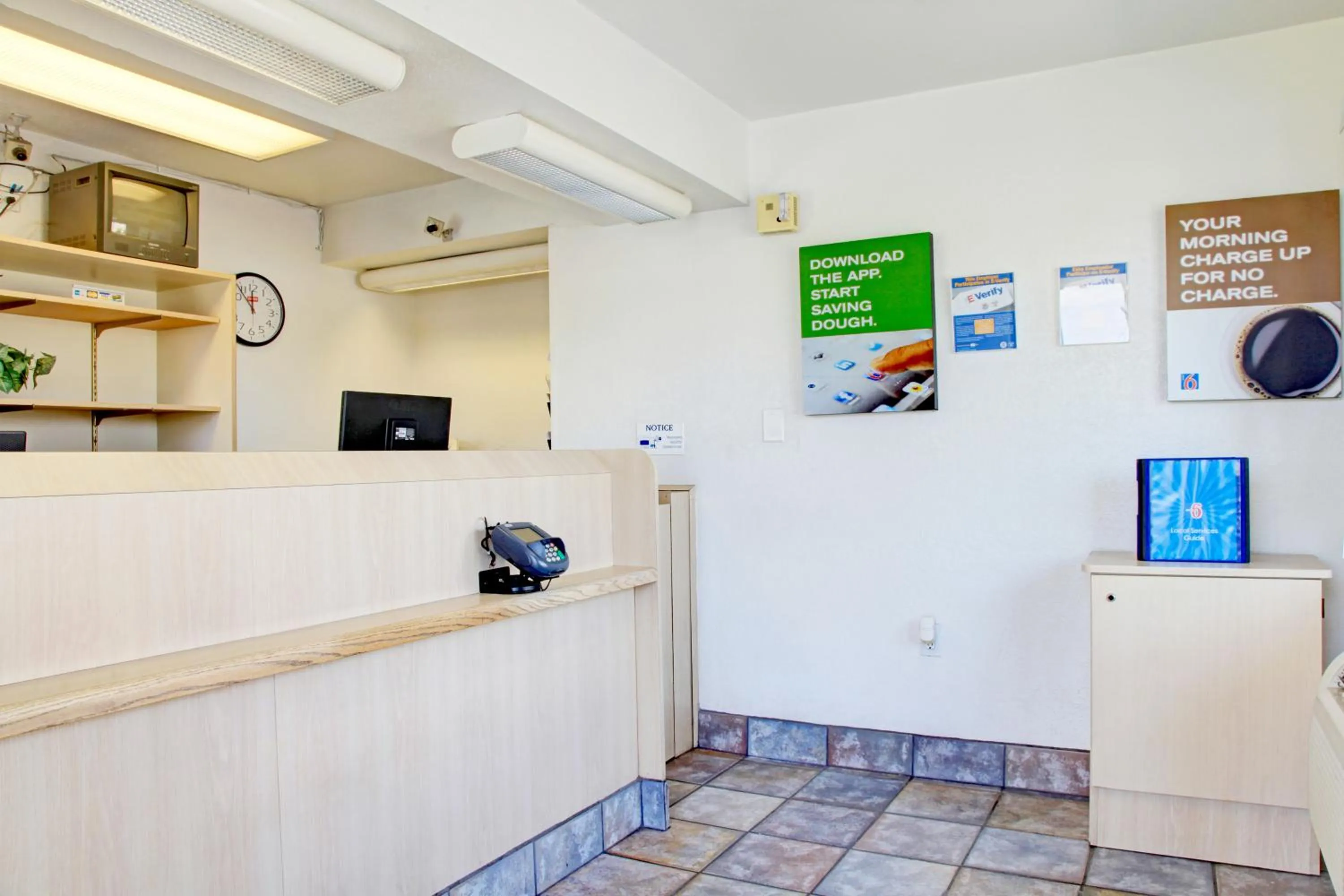 Lobby or reception in Motel 6-Tempe, AZ - Broadway - ASU