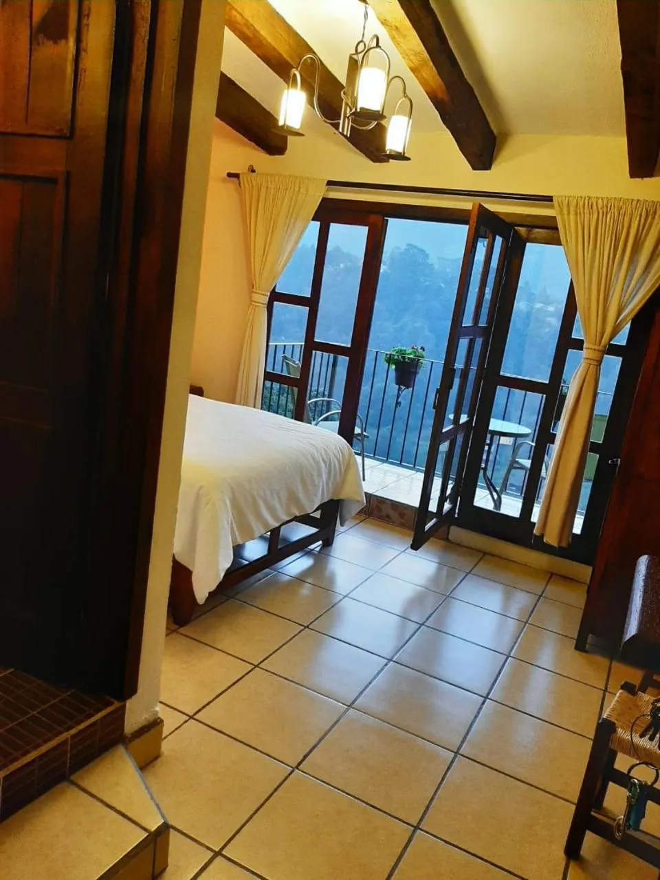 Bed in Hotel San Jorge