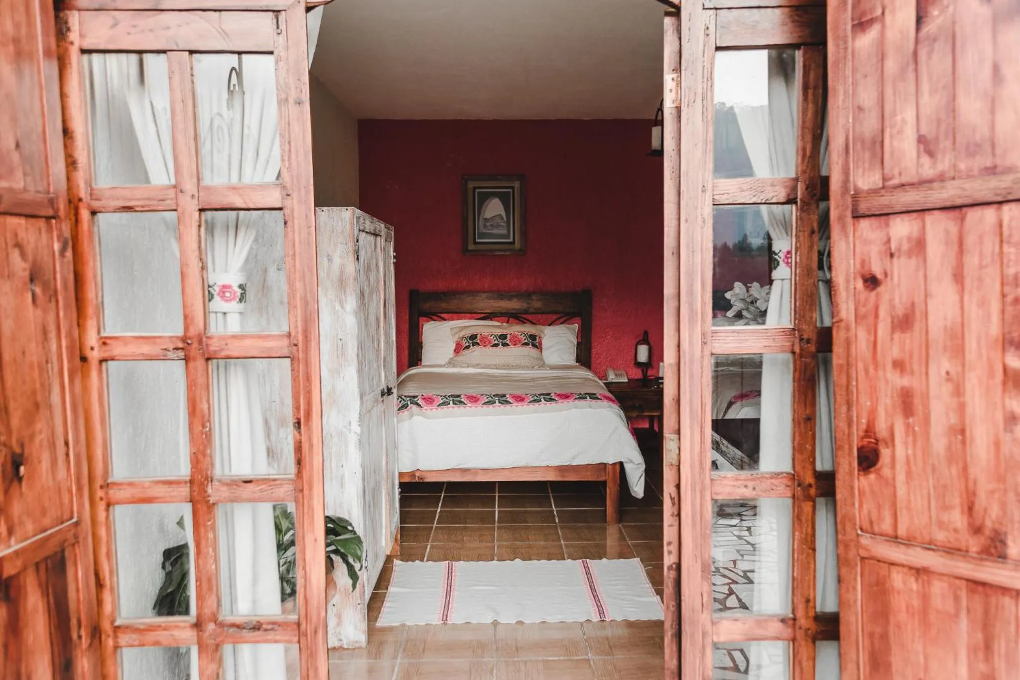 Bed in Hotel San Jorge