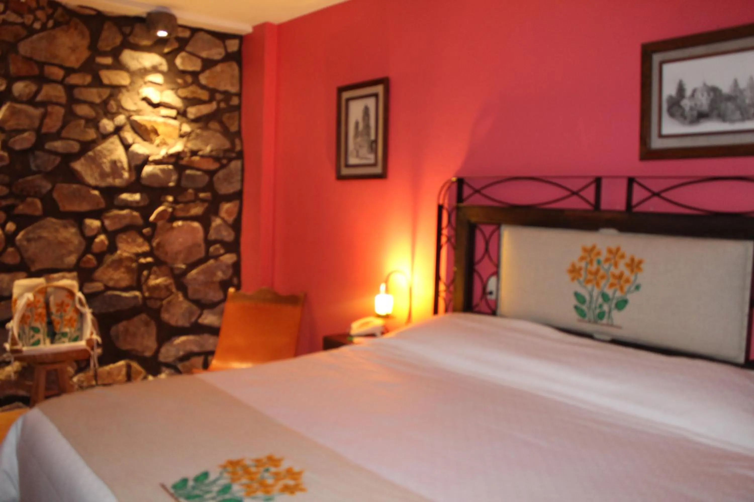 Bed in Hotel San Jorge