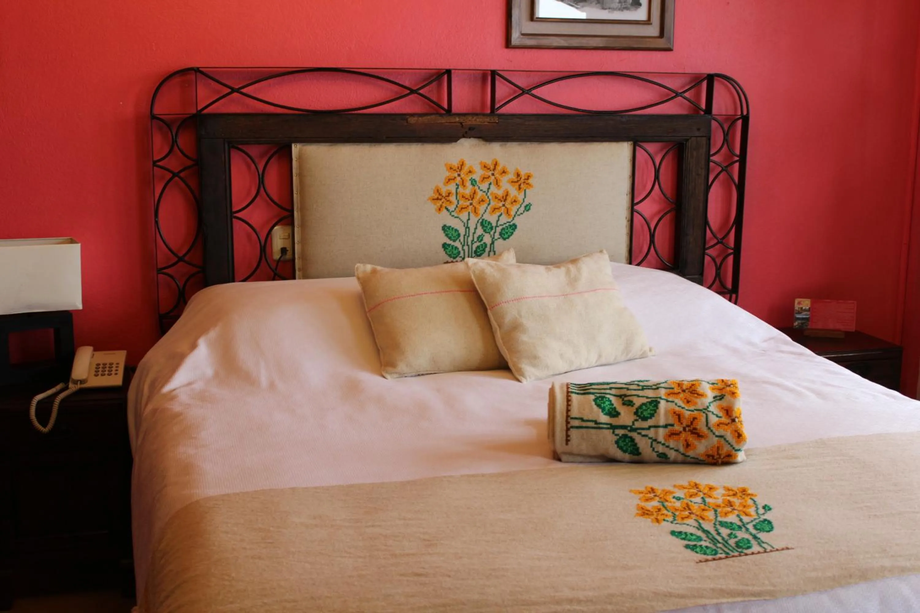 Bed in Hotel San Jorge