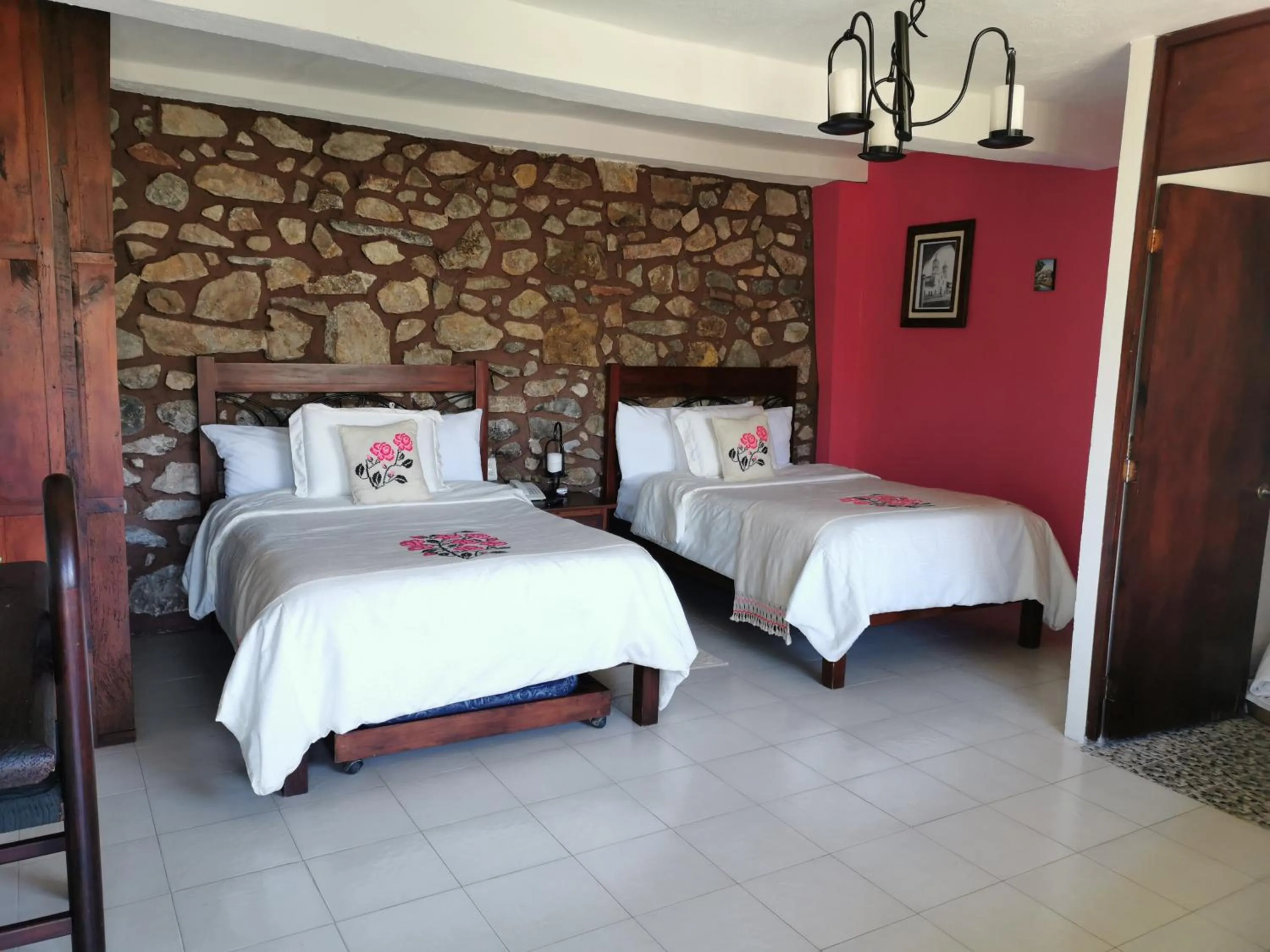 Bed in Hotel San Jorge