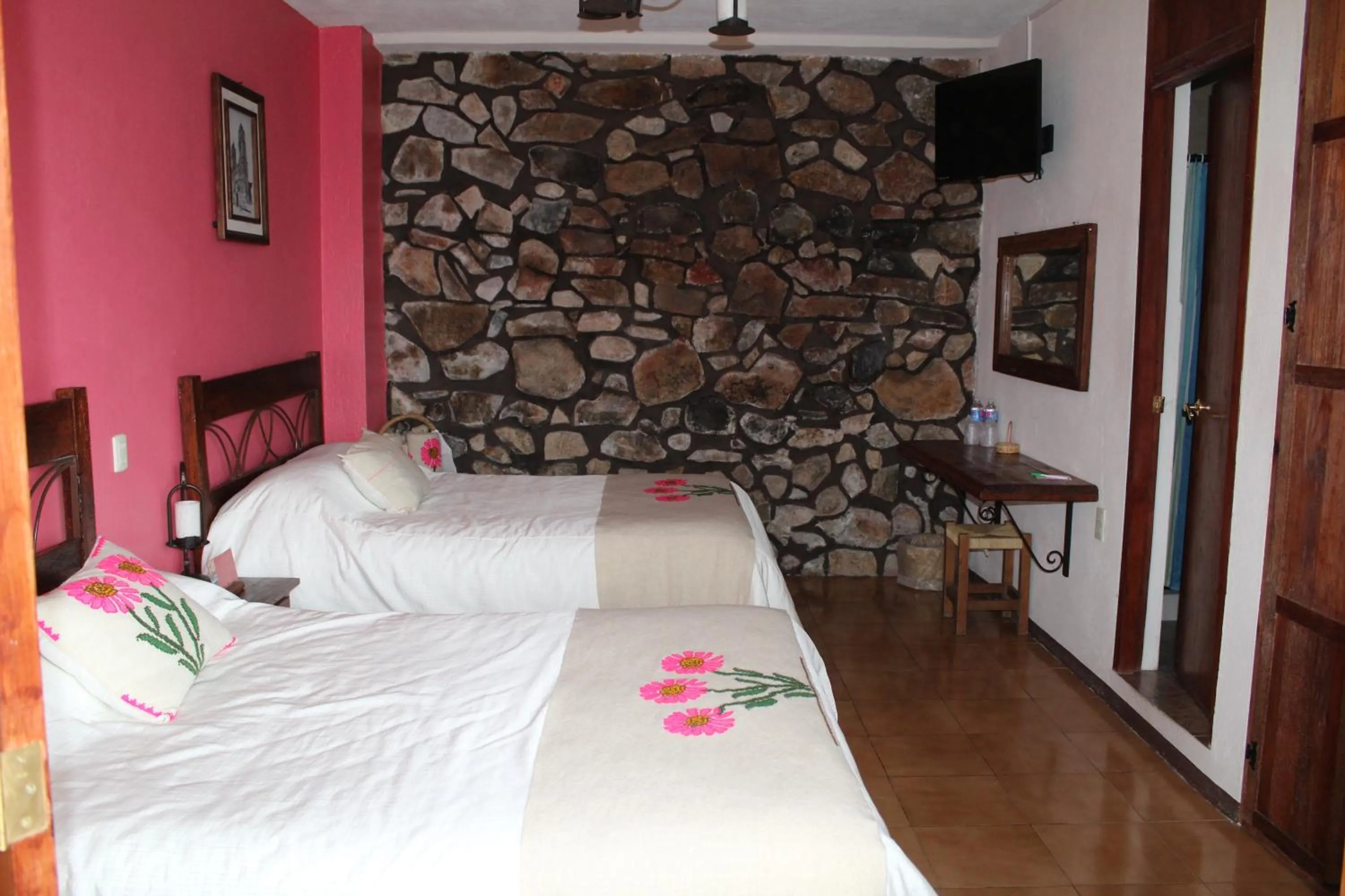 Bed in Hotel San Jorge