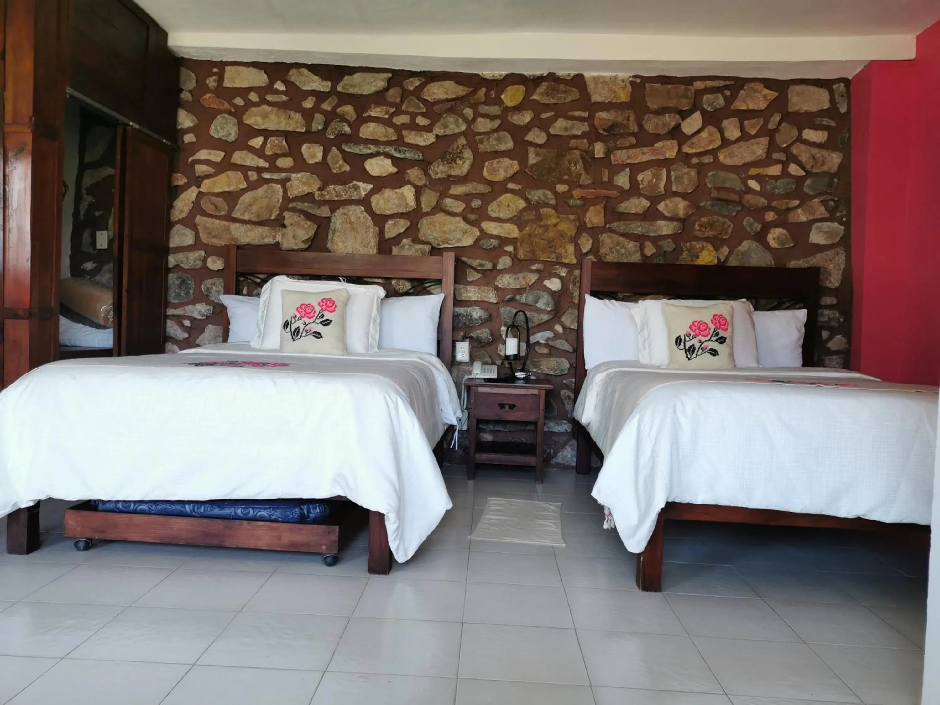 Bed in Hotel San Jorge