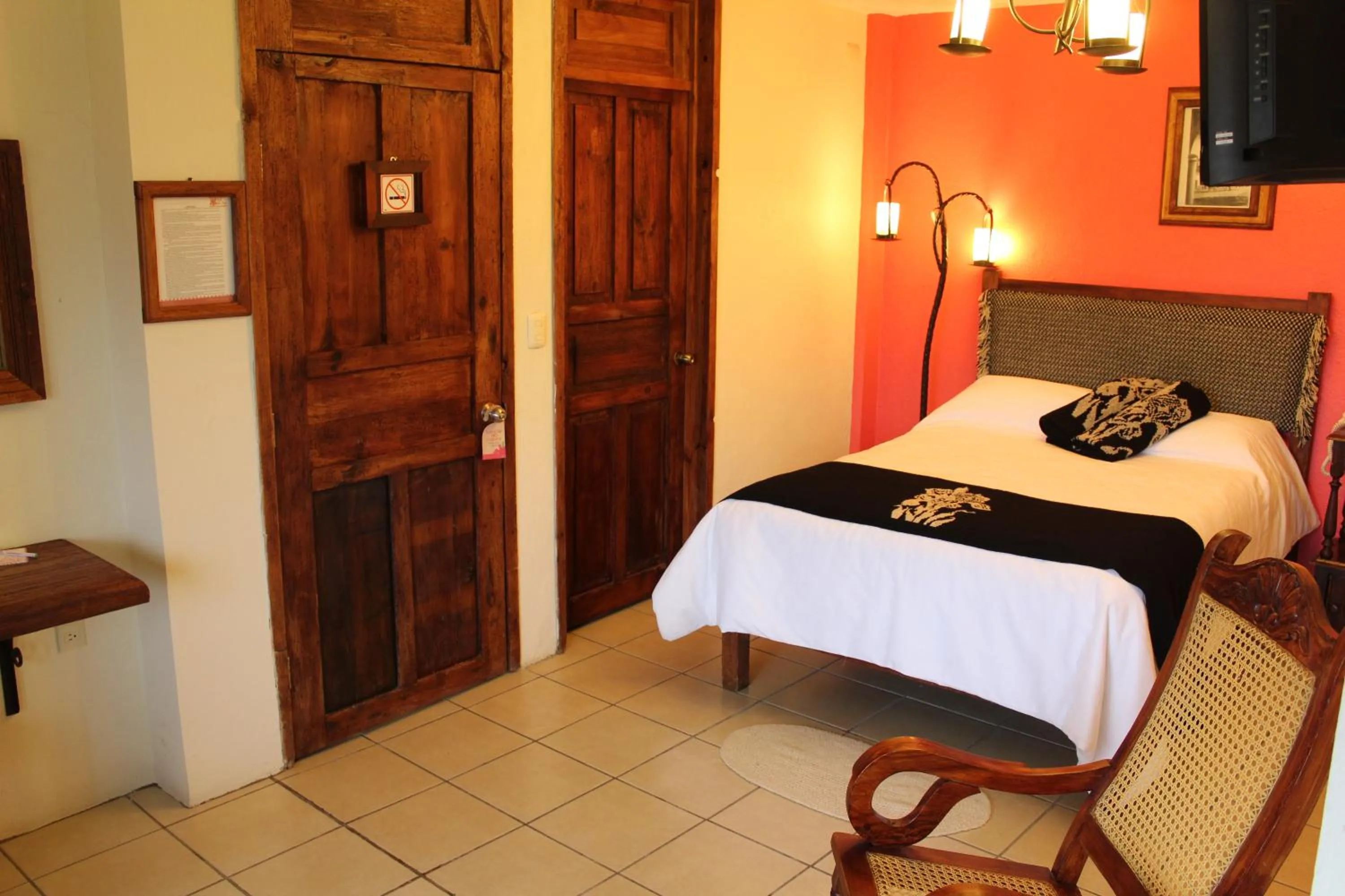 Bed in Hotel San Jorge