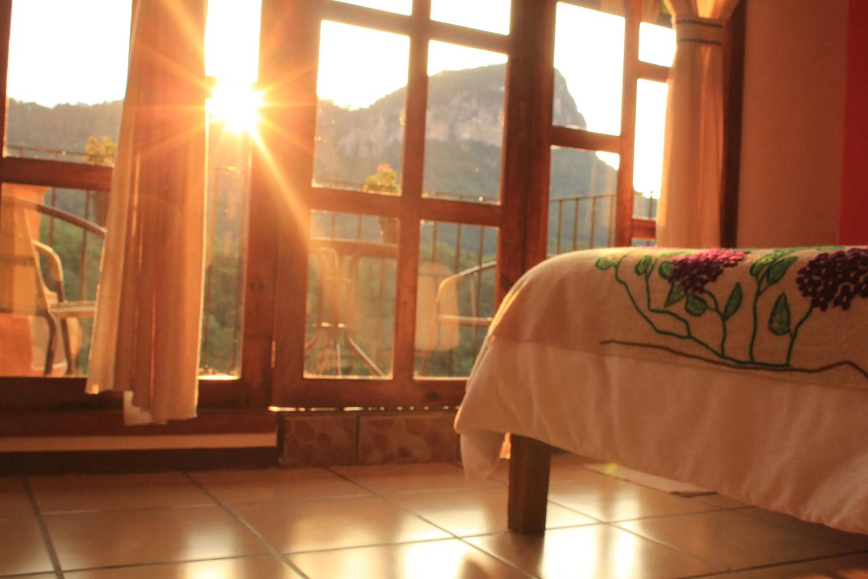 Bed in Hotel San Jorge