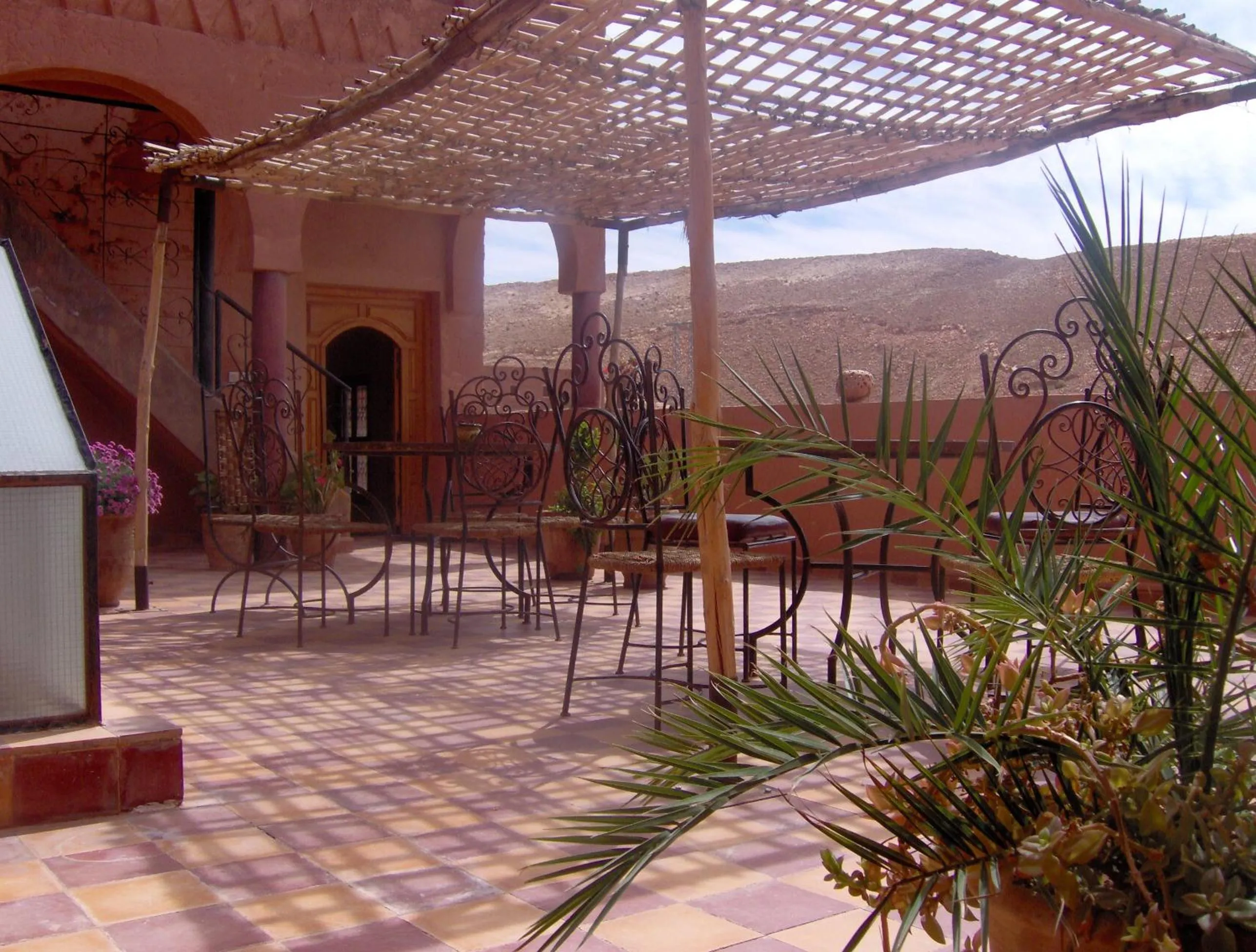 Patio in Kasbah Ounila
