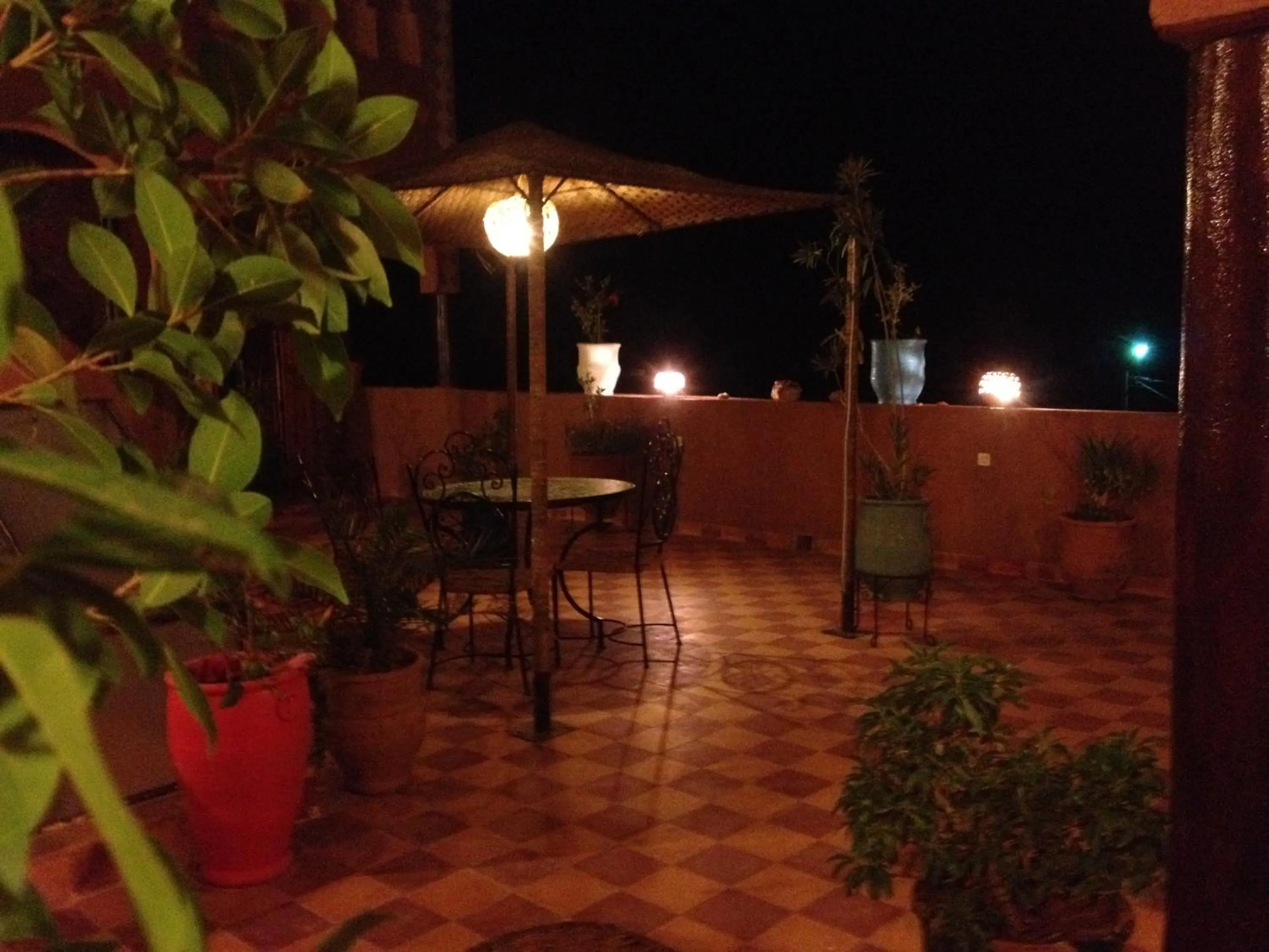 Balcony/Terrace in Kasbah Ounila