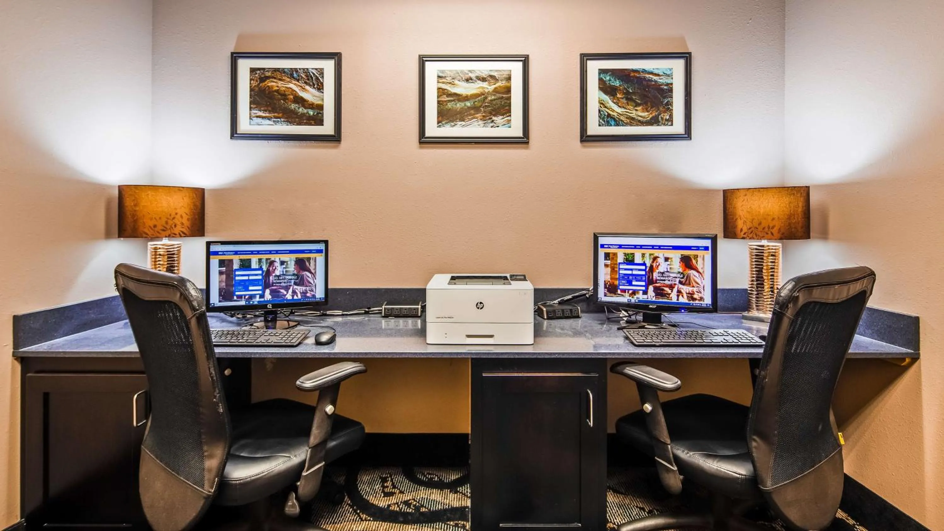 On site in Best Western Plus Blaine at the National Sports Center