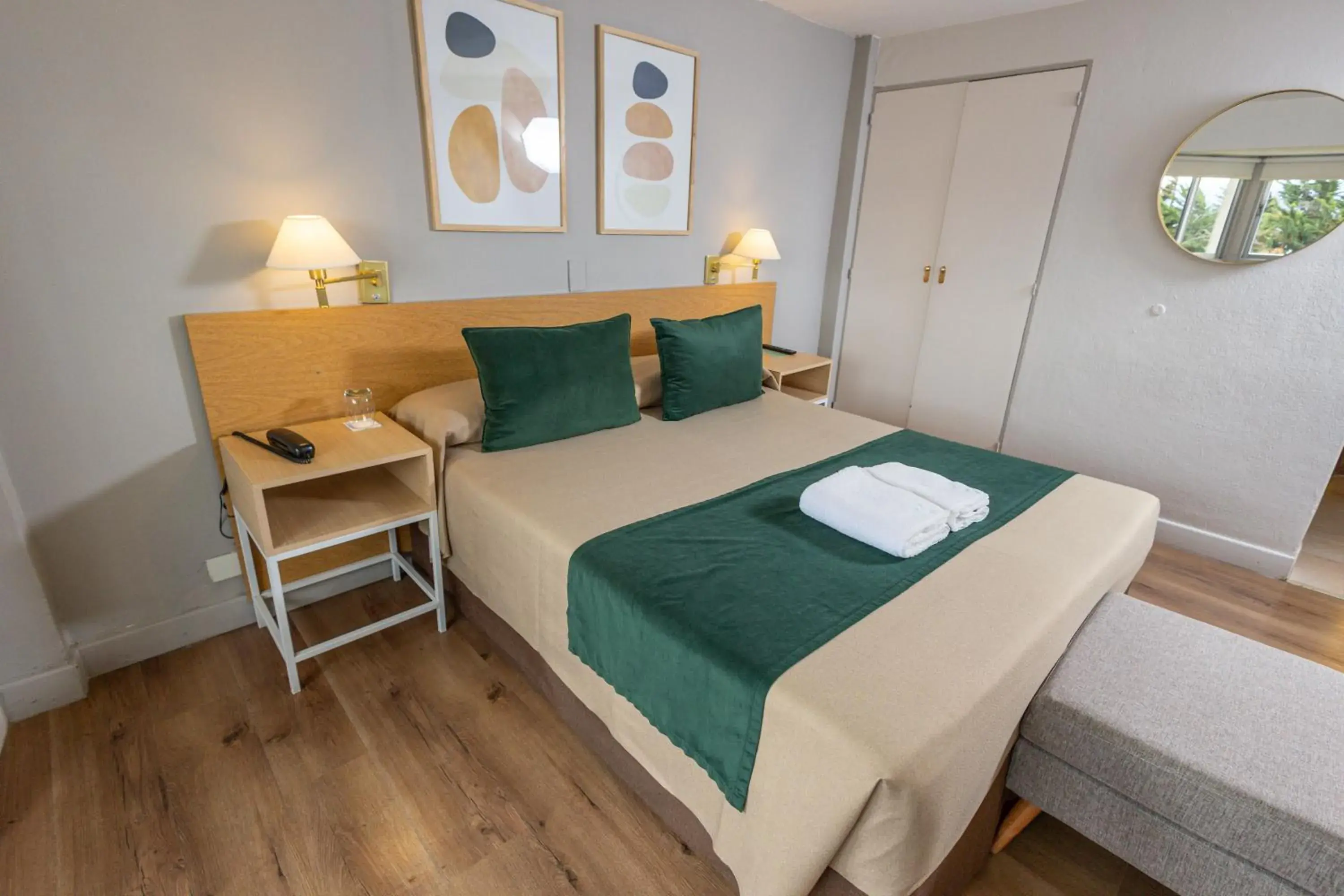 Bed in Hotel Plaza Bariloche Bed in Hotel Plaza Bariloche