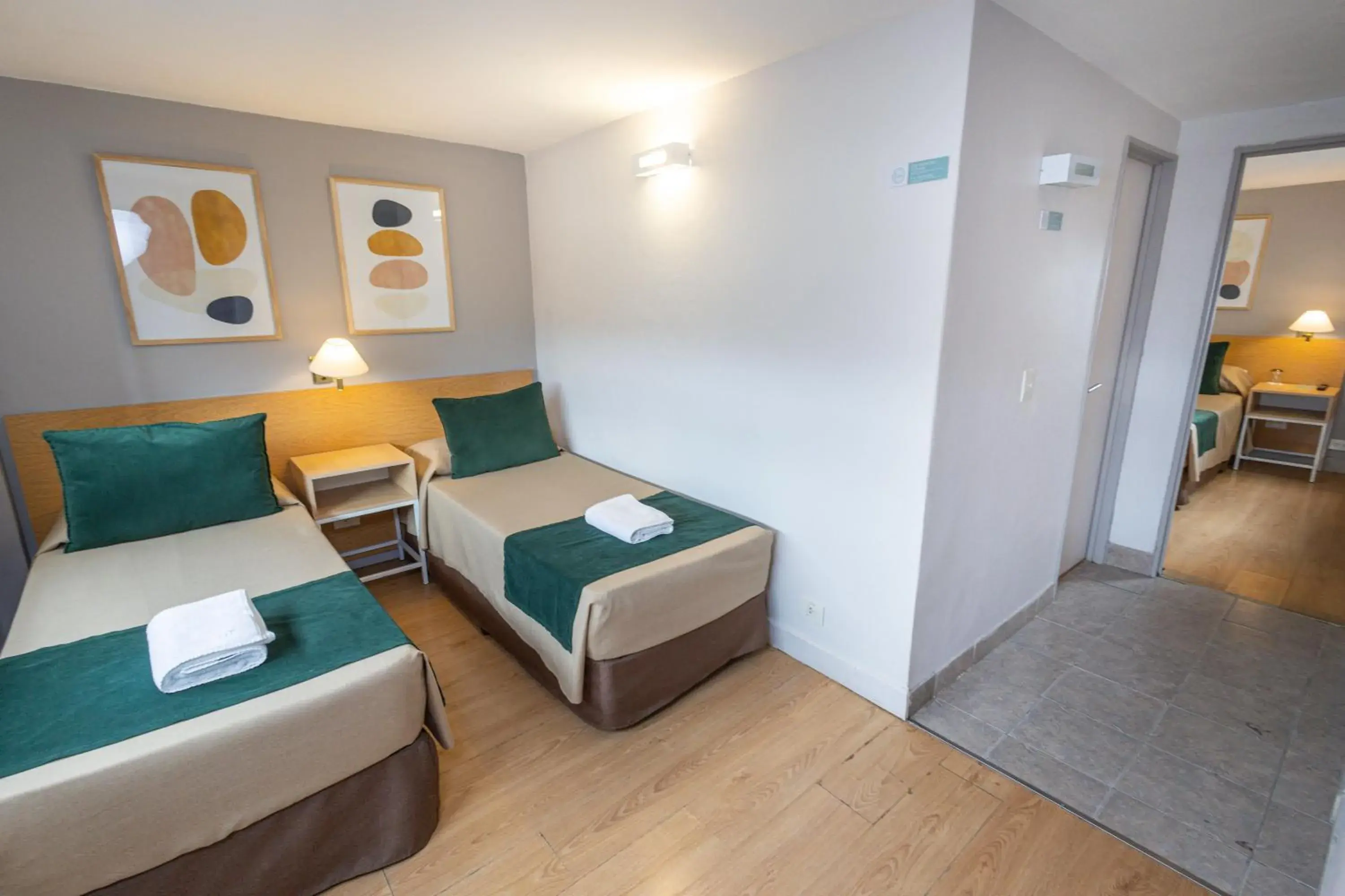 Bed in Hotel Plaza Bariloche Bed in Hotel Plaza Bariloche