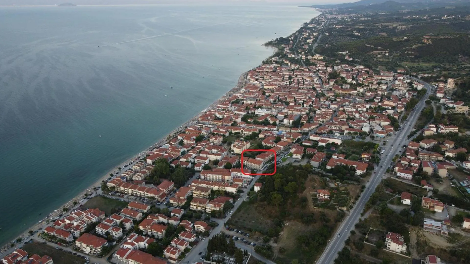 Bird's eye view in Polychrono GREEN GARDENS